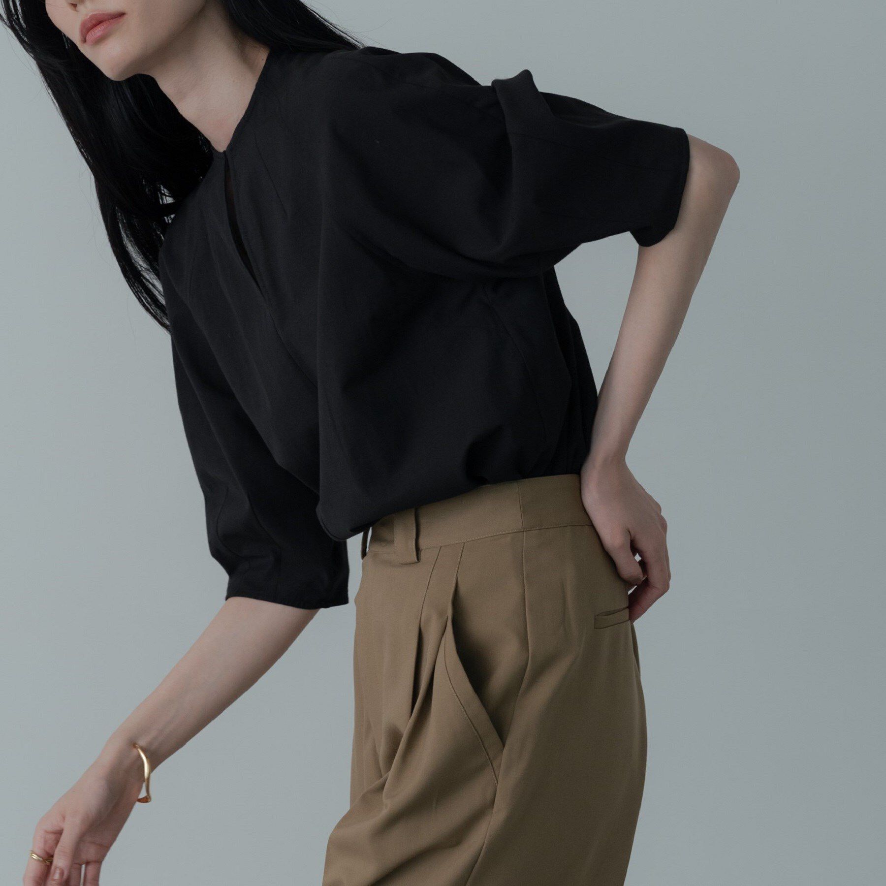 GALLEST「ボトルネックブラウス」|シャツ・ブラウス|