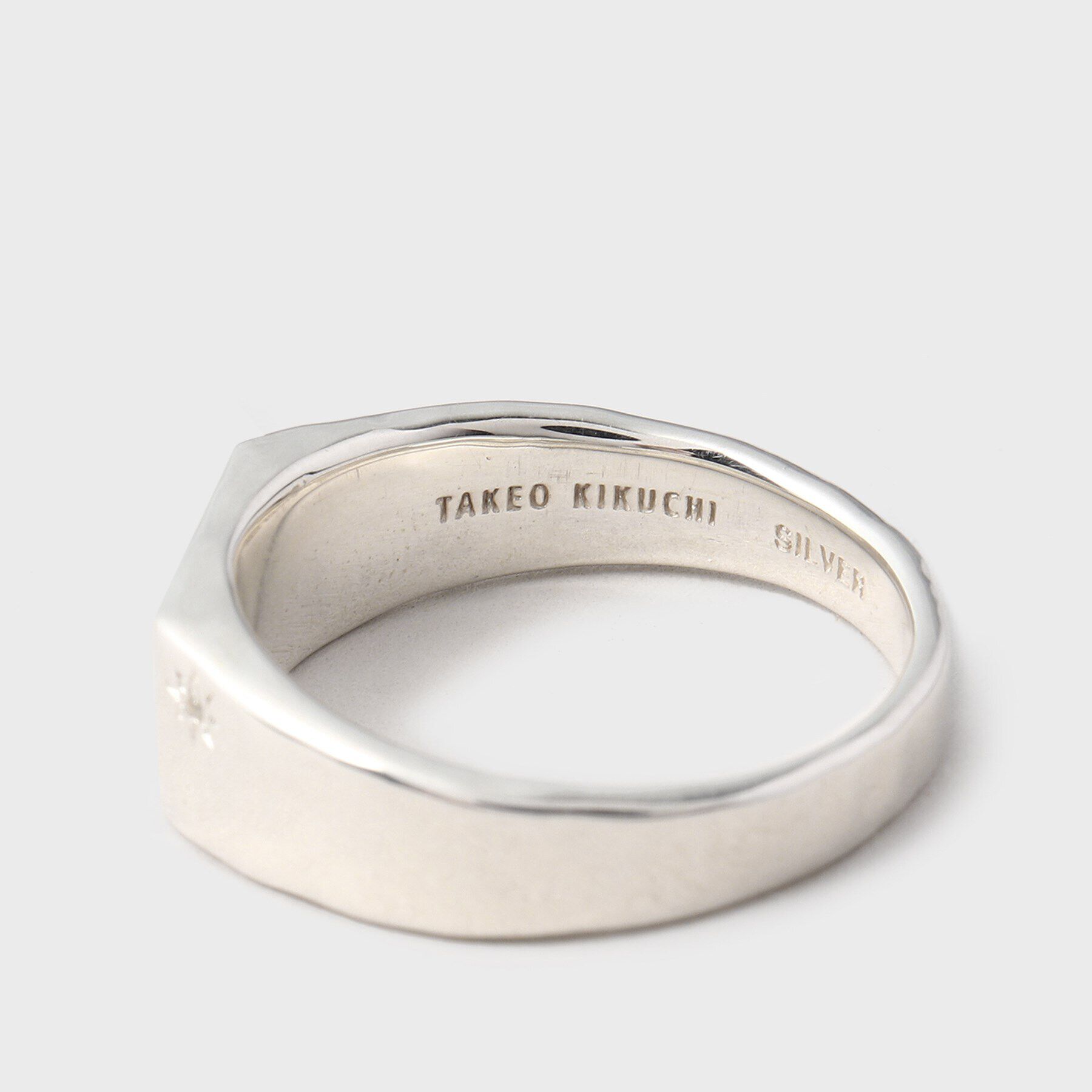 TAKEO KIKUCHI「【MADE IN JAPAN】印台シルバーリング」|リング|