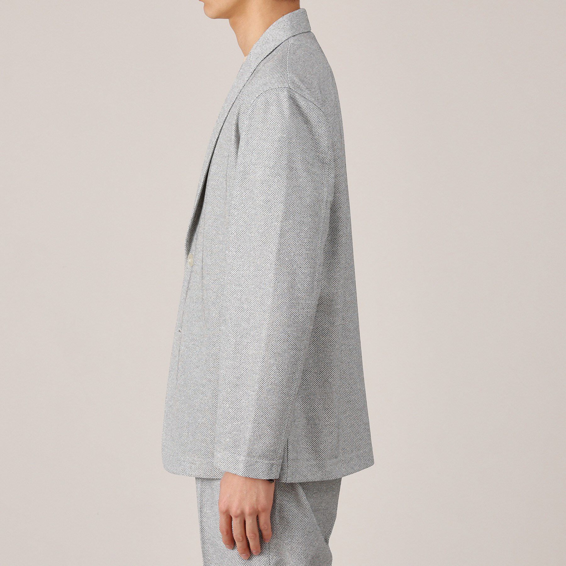 TAKEO KIKUCHI「【抗菌防臭】尾州リネンブレンド ドビーメッシュ カーディガン」|カーディガン|