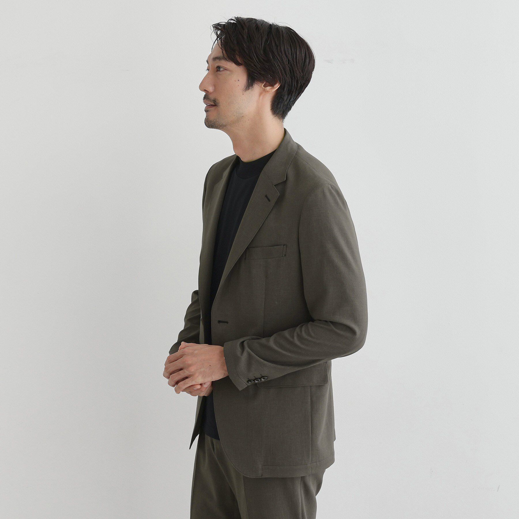 TAKEO KIKUCHI「【COOL CITY WEAR】アーバンクール ジャケット /接触冷感・吸水速乾」|テーラードジャケット|