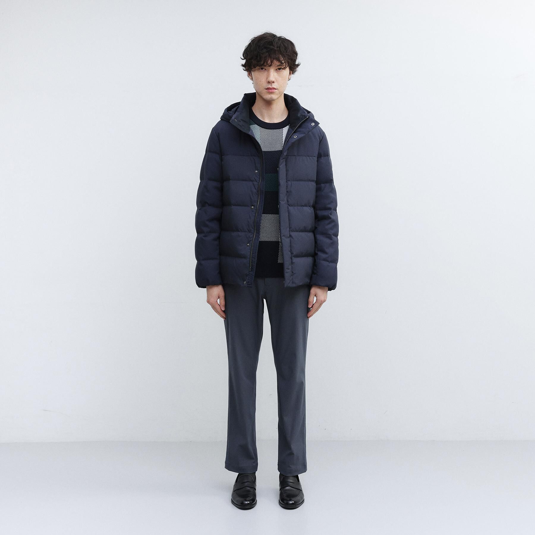 TAKEO KIKUCHI「カラーコンビ ダウンブルゾン」|ダウン|