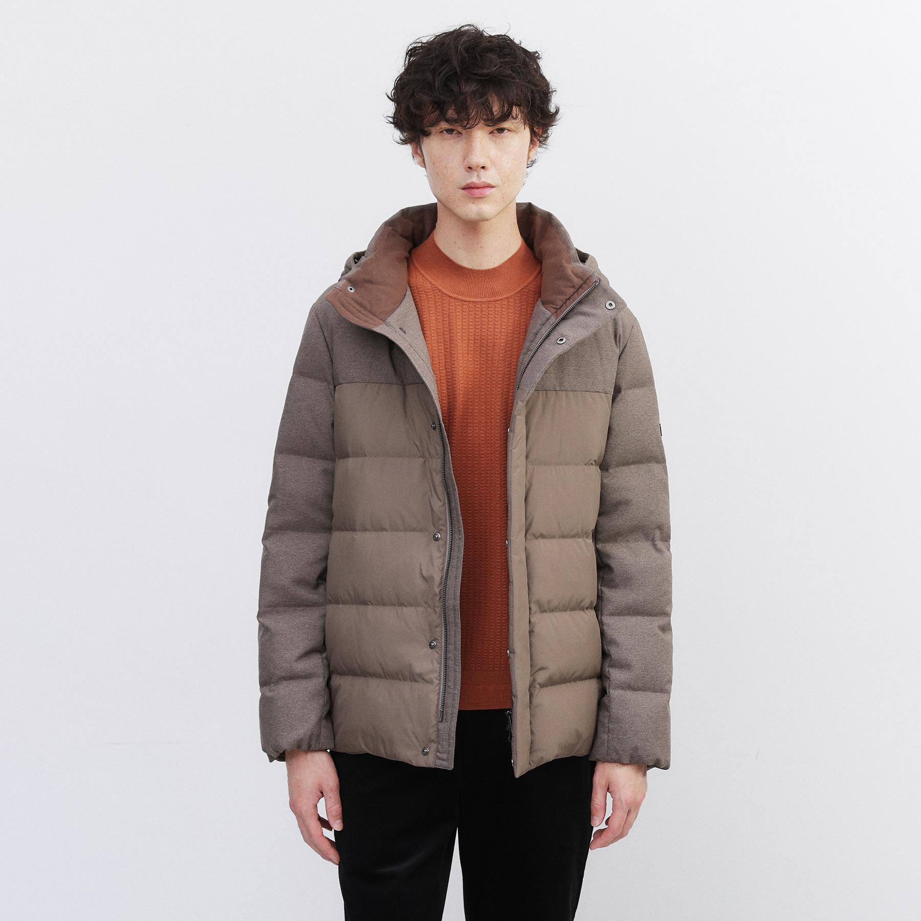 TAKEO KIKUCHI「カラーコンビ ダウンブルゾン」|ダウン|
