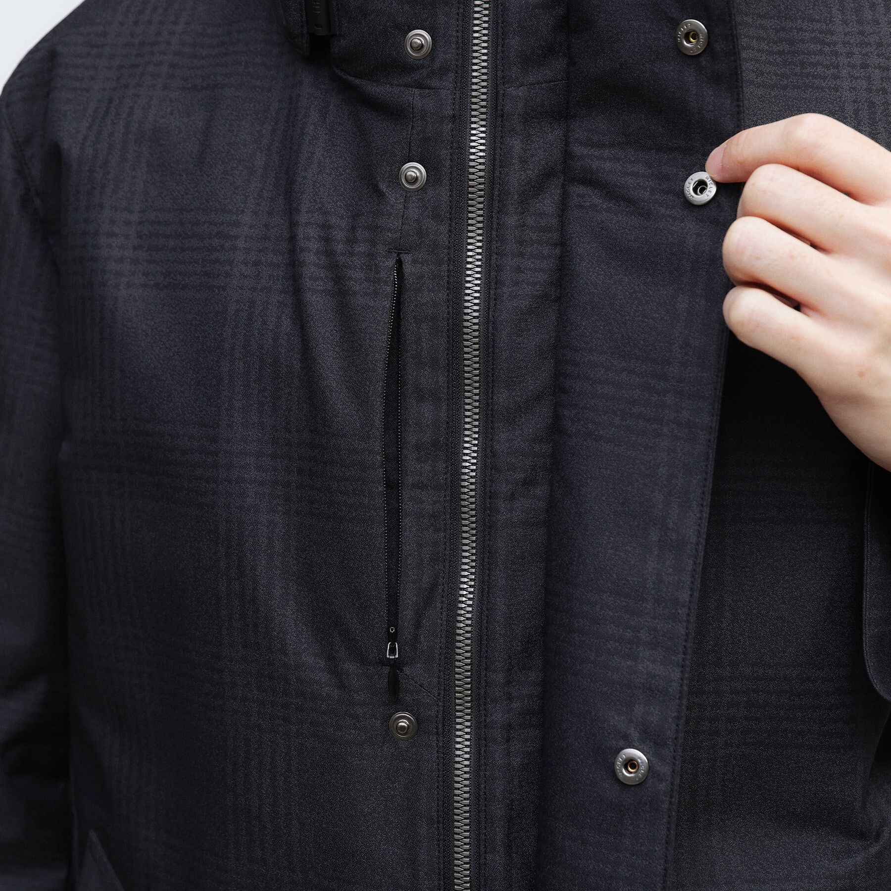 TAKEO KIKUCHI「【3WAY】グレンチェック ダウンライナー ブルゾン」|ブルゾン・スタジャン|