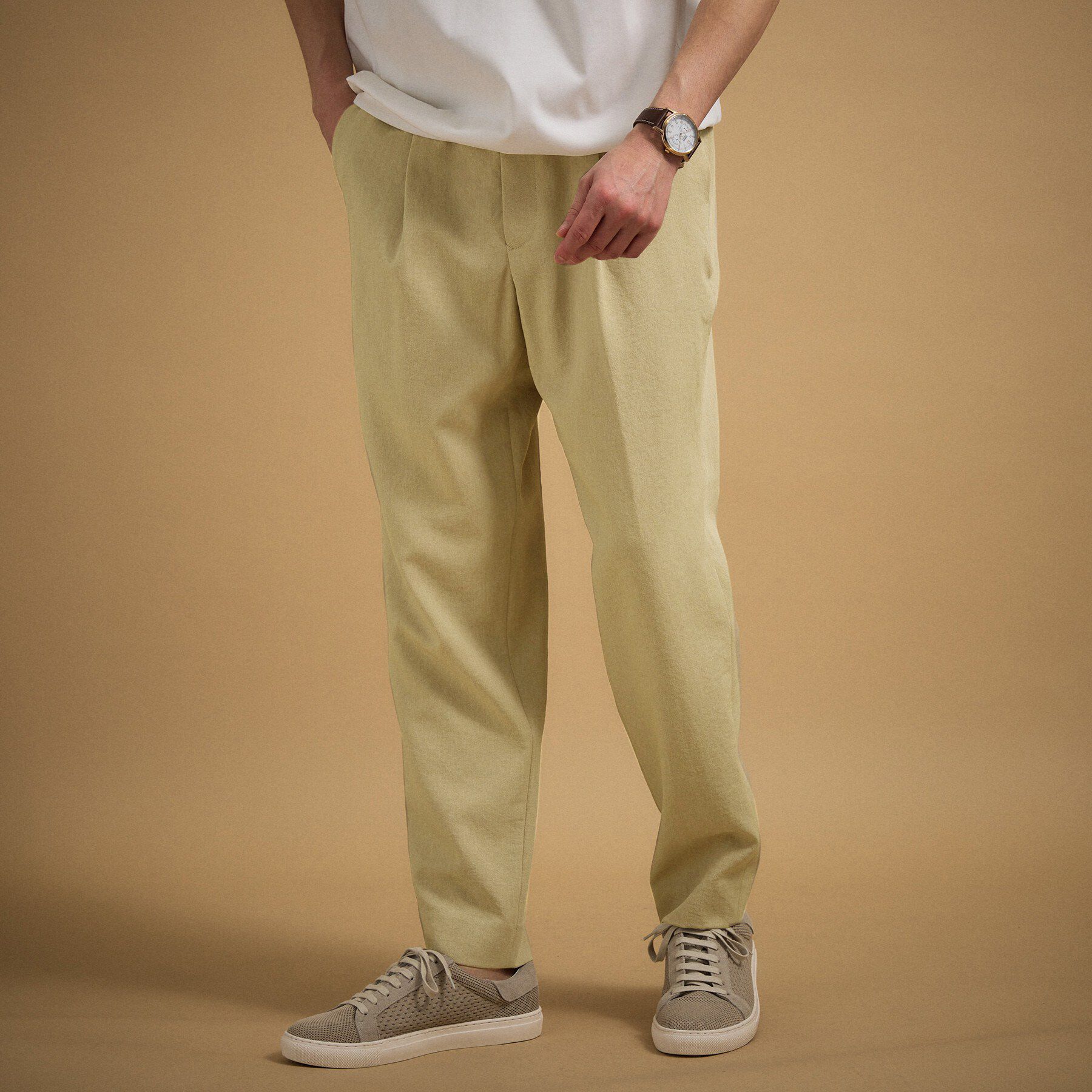 TAKEO KIKUCHI「リネンライクカルゼイージーパンツ」|その他|