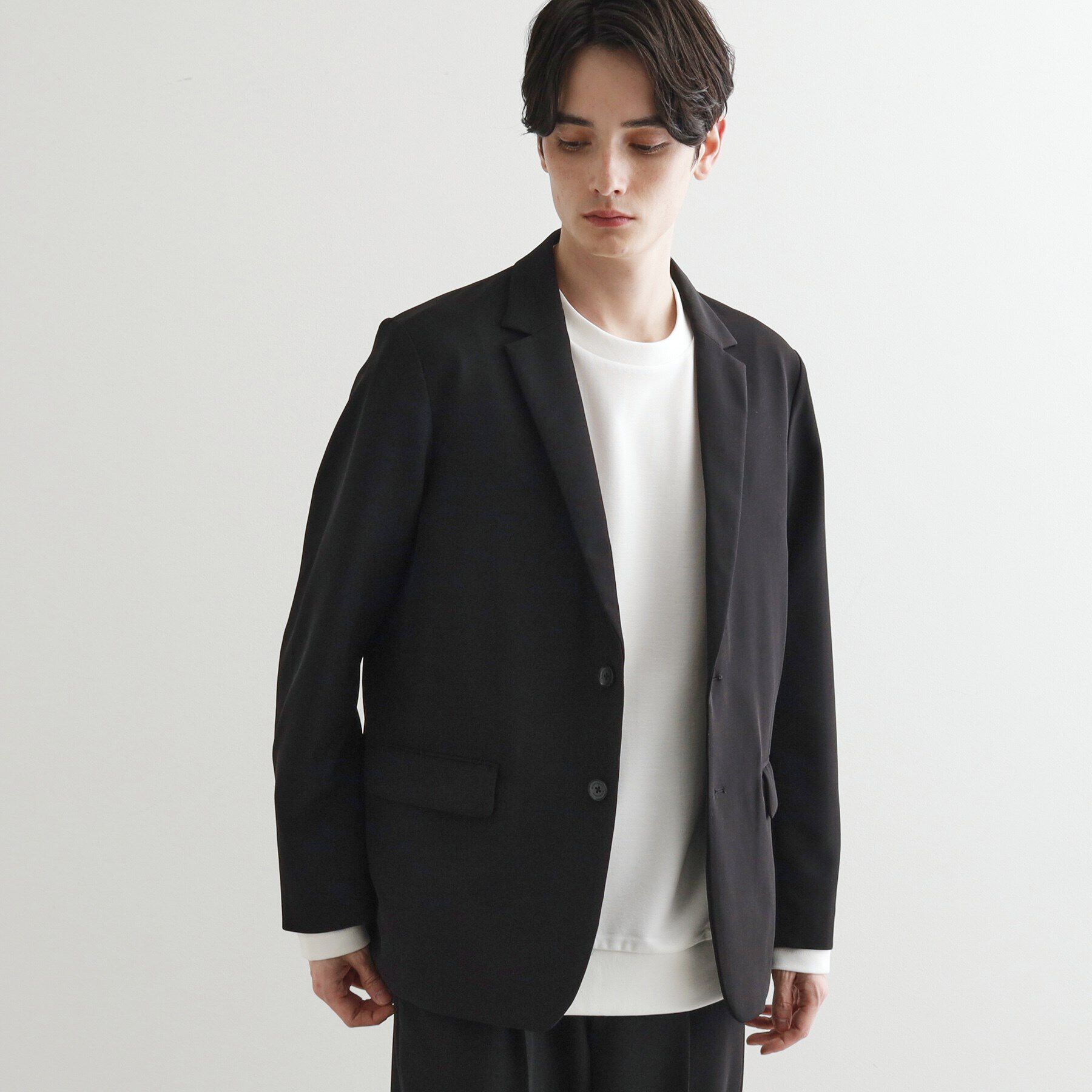 tk.TAKEO KIKUCHI「360度ストレッチテーラードジャケット（セットアップ対応）」|テーラードジャケット|