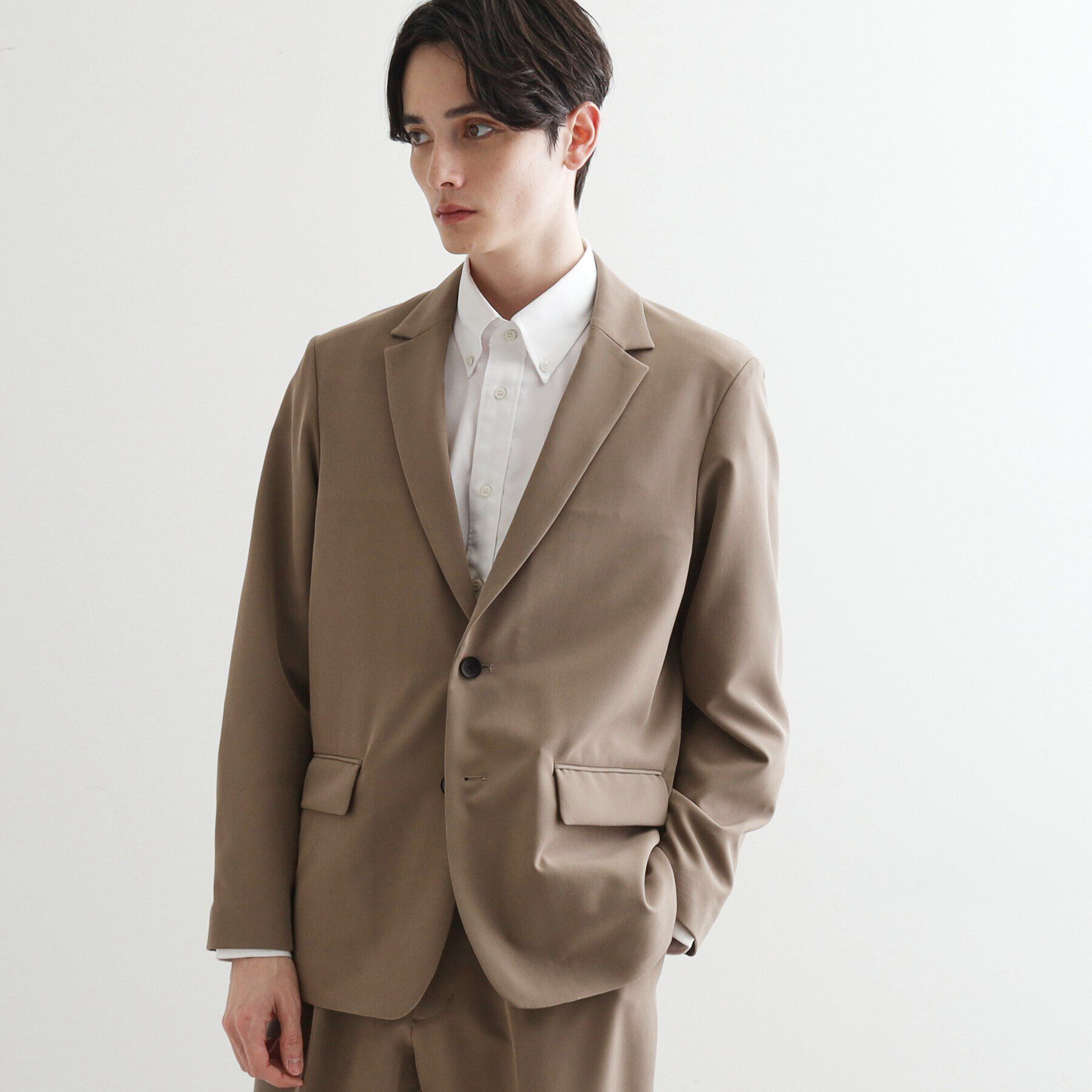 tk.TAKEO KIKUCHI「360度ストレッチテーラードジャケット（セットアップ対応）」|テーラードジャケット|