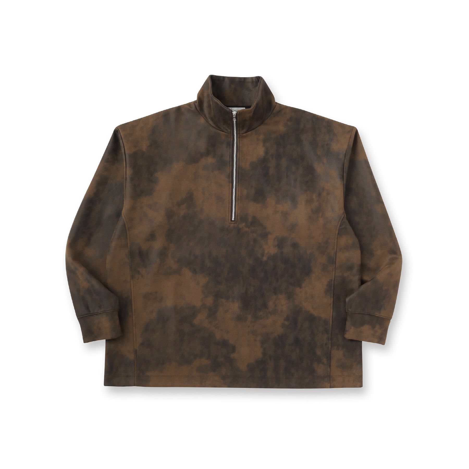 tk.TAKEO KIKUCHI「ヴィンテージライクプリント ハーフジッププルオーバー」|Tシャツ・カットソー|