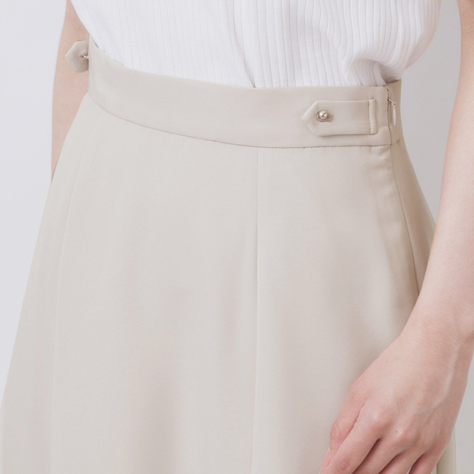 index「ストレッチフレアスカート/セットアップ対応【洗濯機洗い可/イージーアイロン/防シワ】」|スカート|