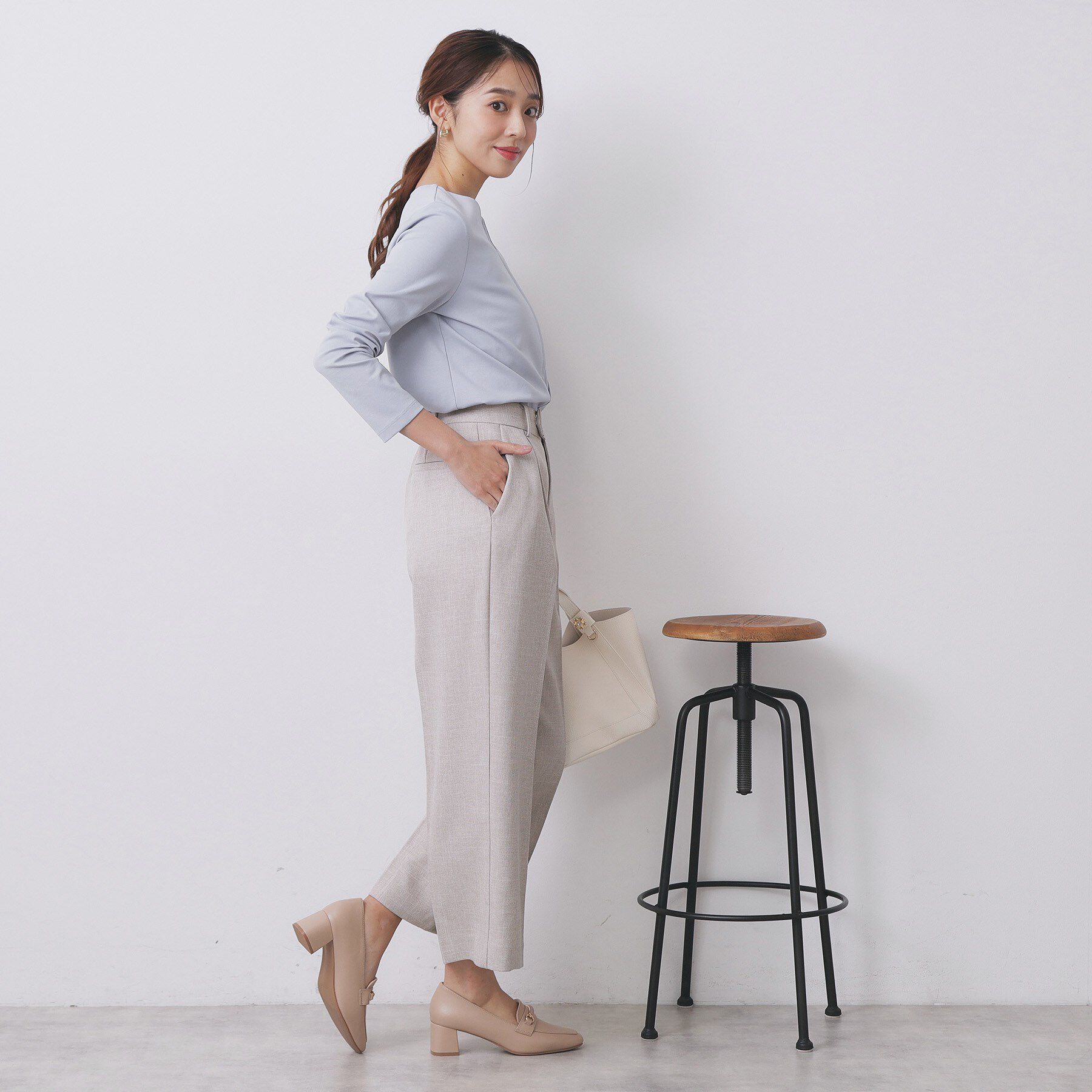 index「ワイドストレートパンツ/セットアップ対応可【洗濯機OK/イージーアイロン】」|その他|