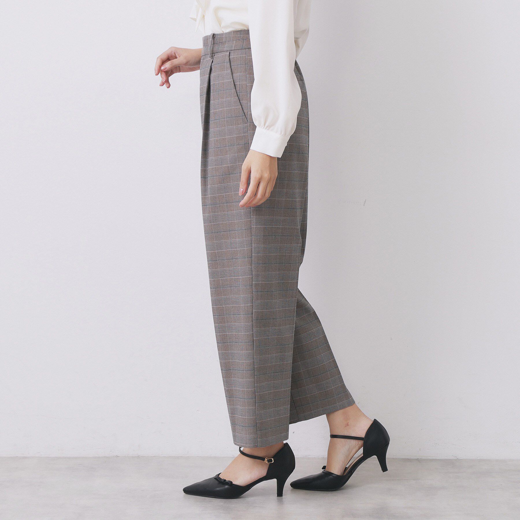 index「ワイドストレートパンツ/セットアップ対応可【洗濯機OK/イージーアイロン】」|その他|