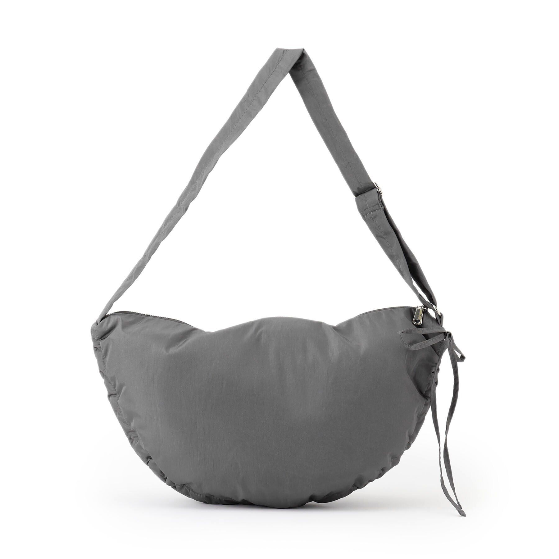 OPAQUE.CLIP「【2WAY/軽量】サイドドロストムーンミドルショルダー」|ショルダー・メッセンジャー|