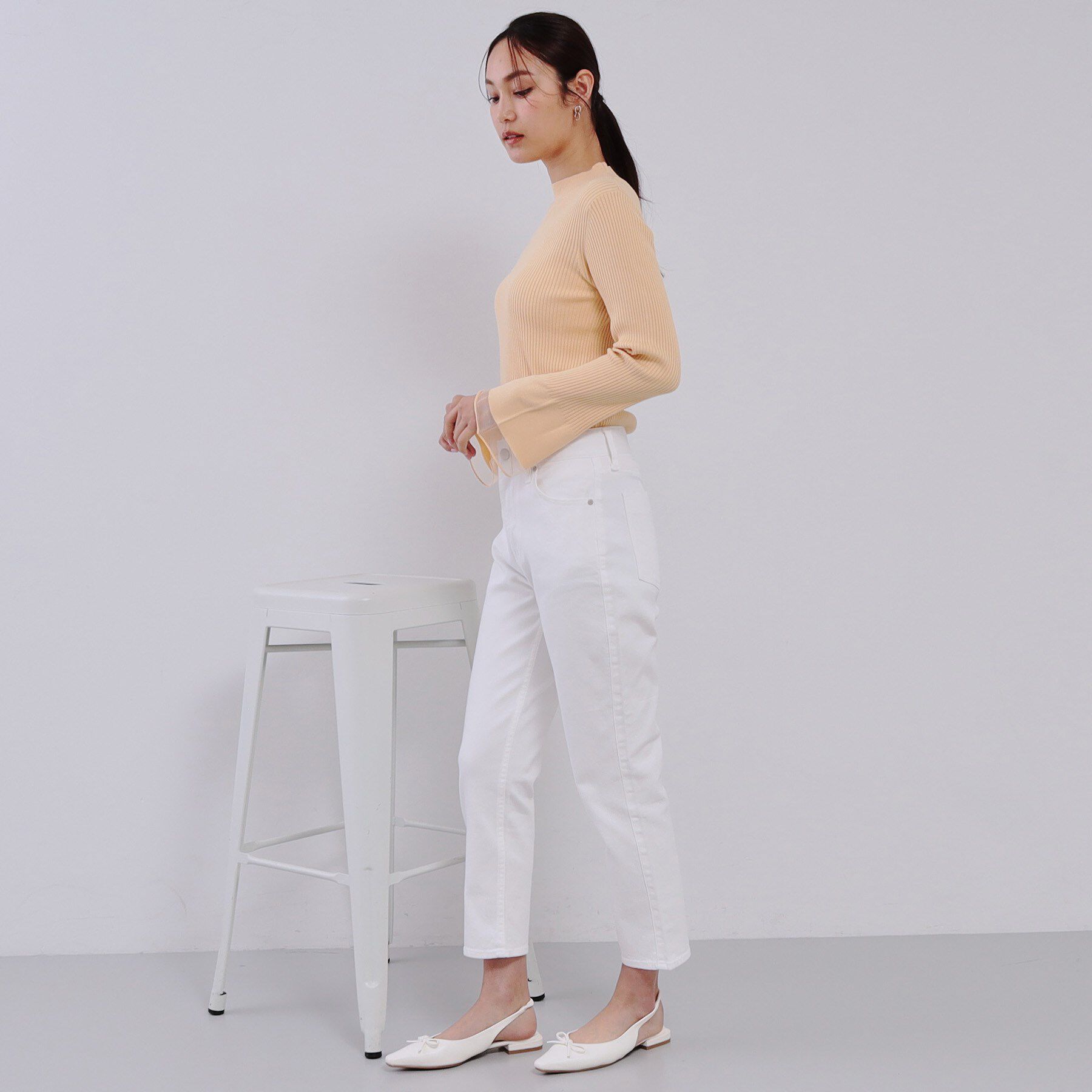 OPAQUE.CLIP「《SS-LLサイズ》ストレッチスリムストレートデニム【洗濯機洗い可】」|その他|