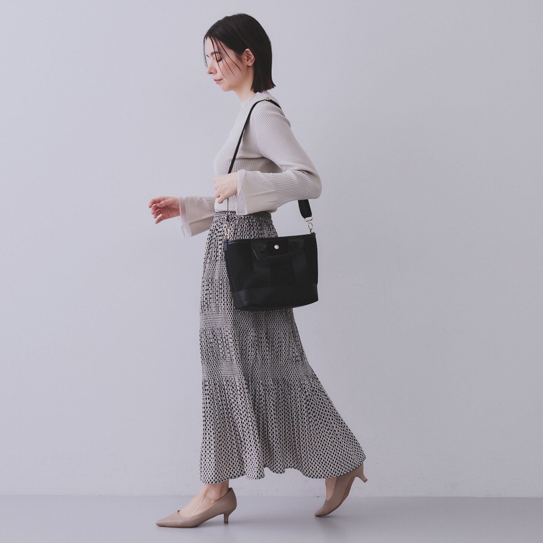 OPAQUE.CLIP「【2WAY】ダイバーコンビミドルショルダーバッグ」|ショルダー・メッセンジャー|