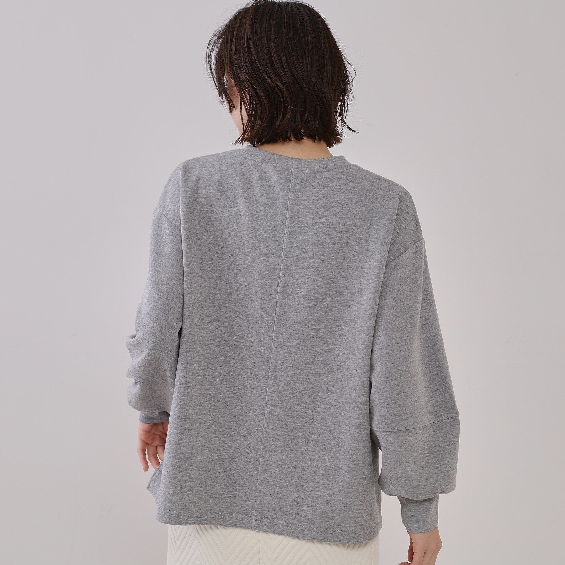 OPAQUE.CLIP「ボリュームスリーブトップス【洗濯機洗い可】」|Tシャツ・カットソー|