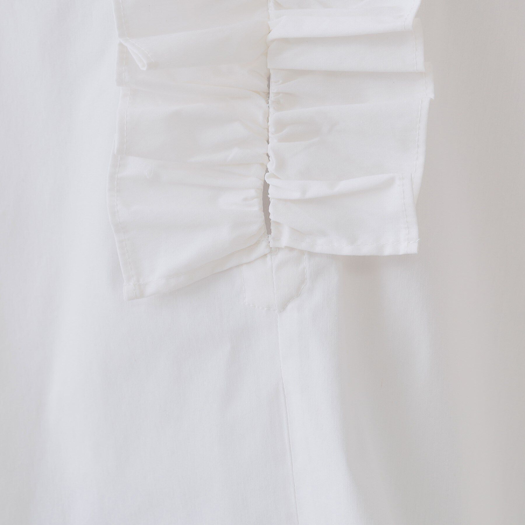 OPAQUE.CLIP「フロントフリルブラウス【洗濯機洗い可】」|シャツ・ブラウス|