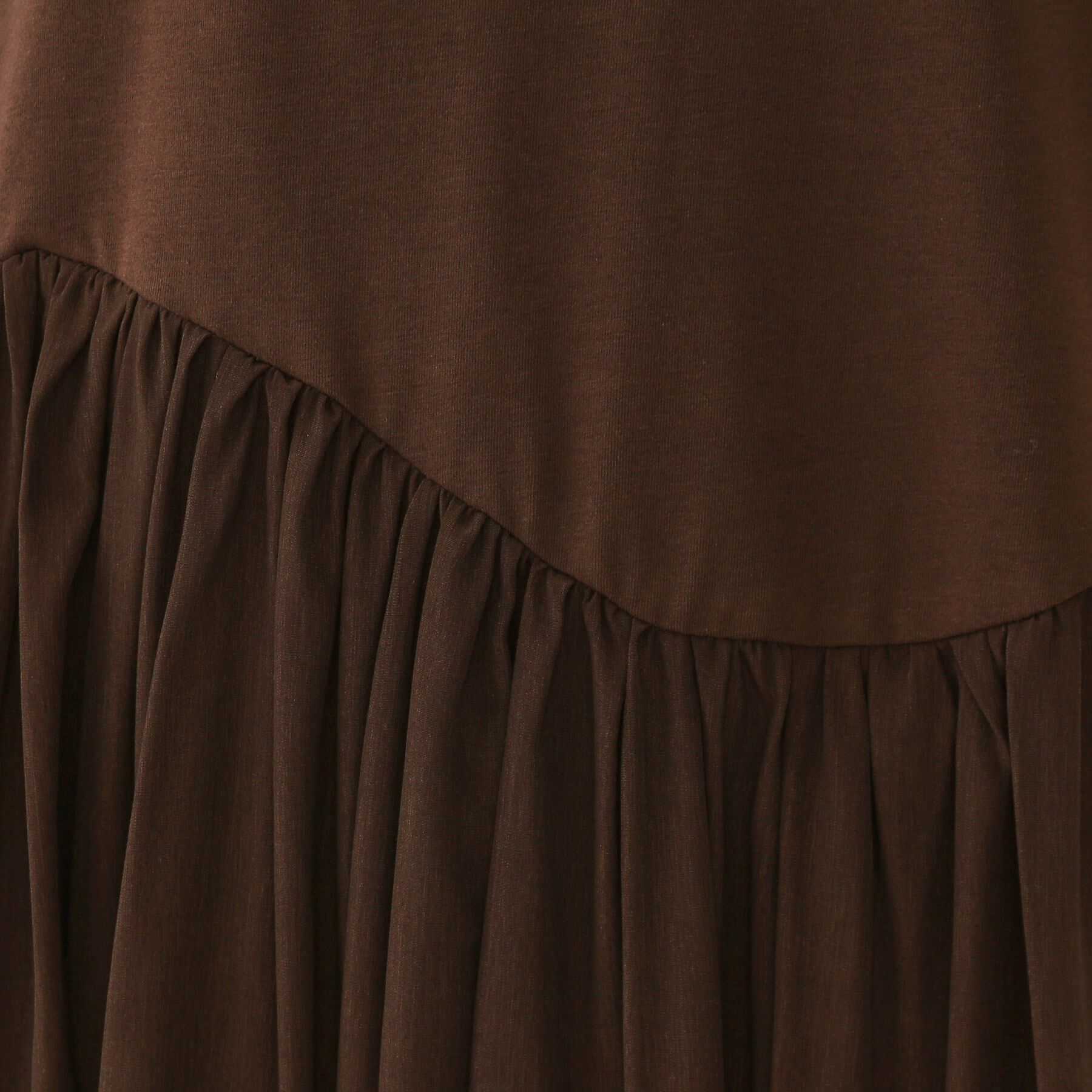 OPAQUE.CLIP「アシメドッキングフレアワンピース【洗濯機洗い可】」|ワンピース|