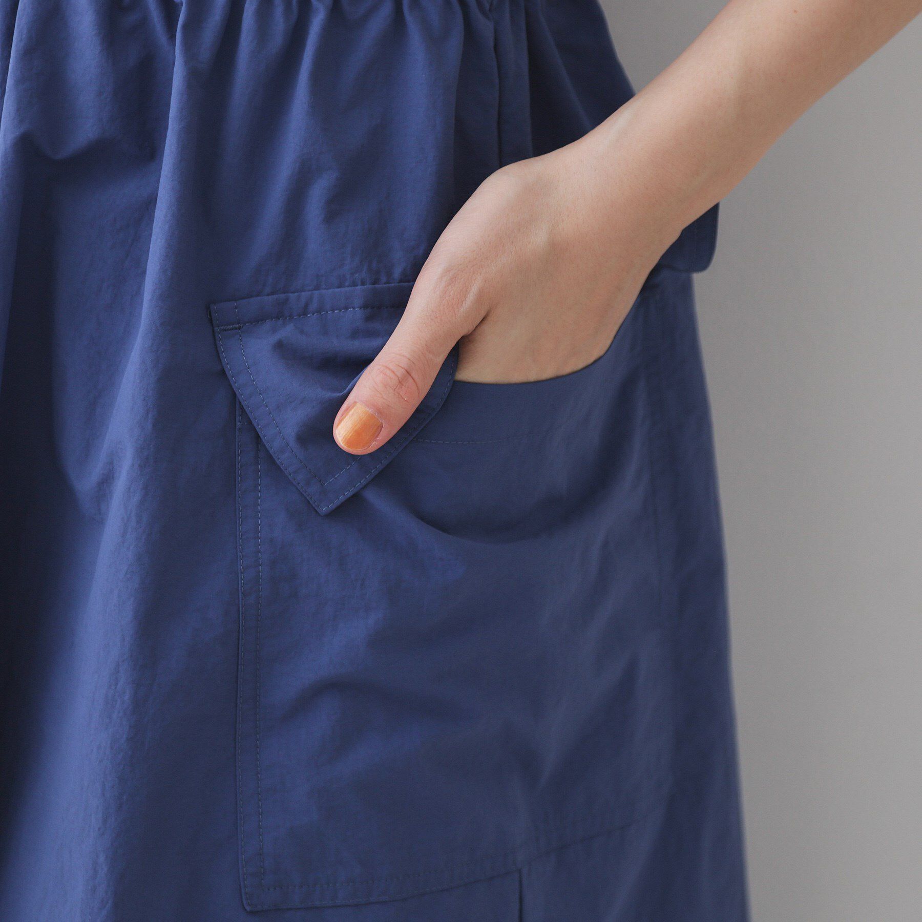 OPAQUE.CLIP「ドッキングワンピース【洗濯機洗い可】」|ワンピース|