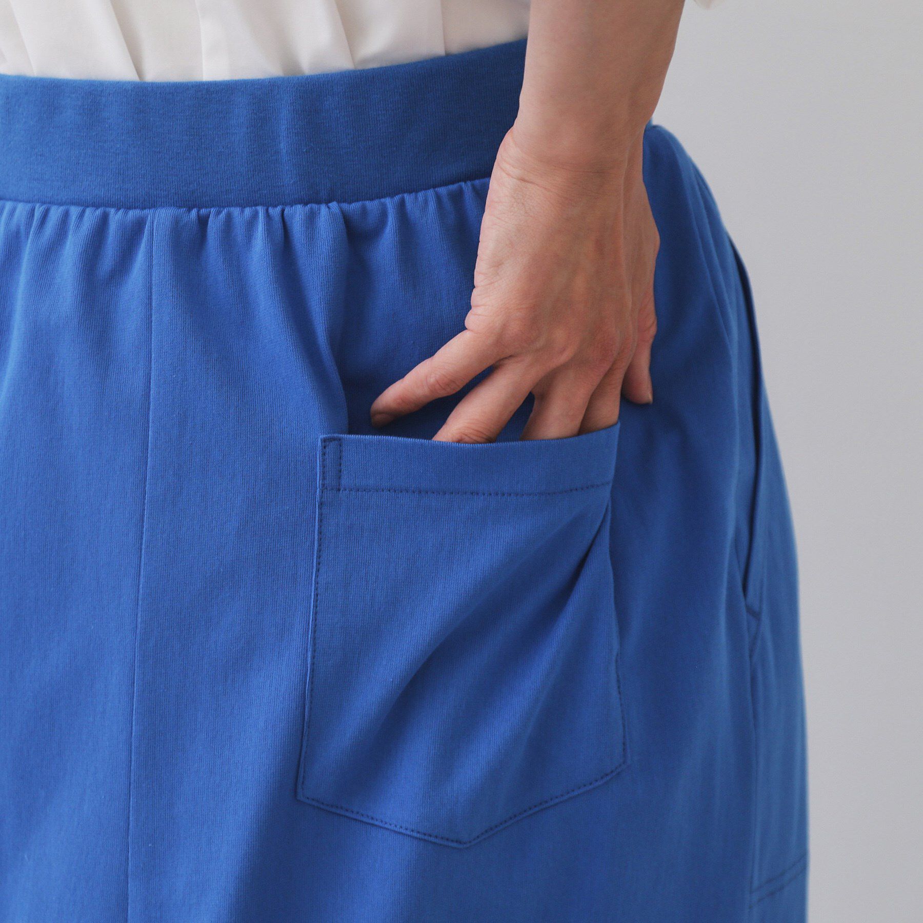 OPAQUE.CLIP「イージーナロースカート/セットアップ対応【UVケア/接触冷感/洗濯機洗い可】」|スカート|