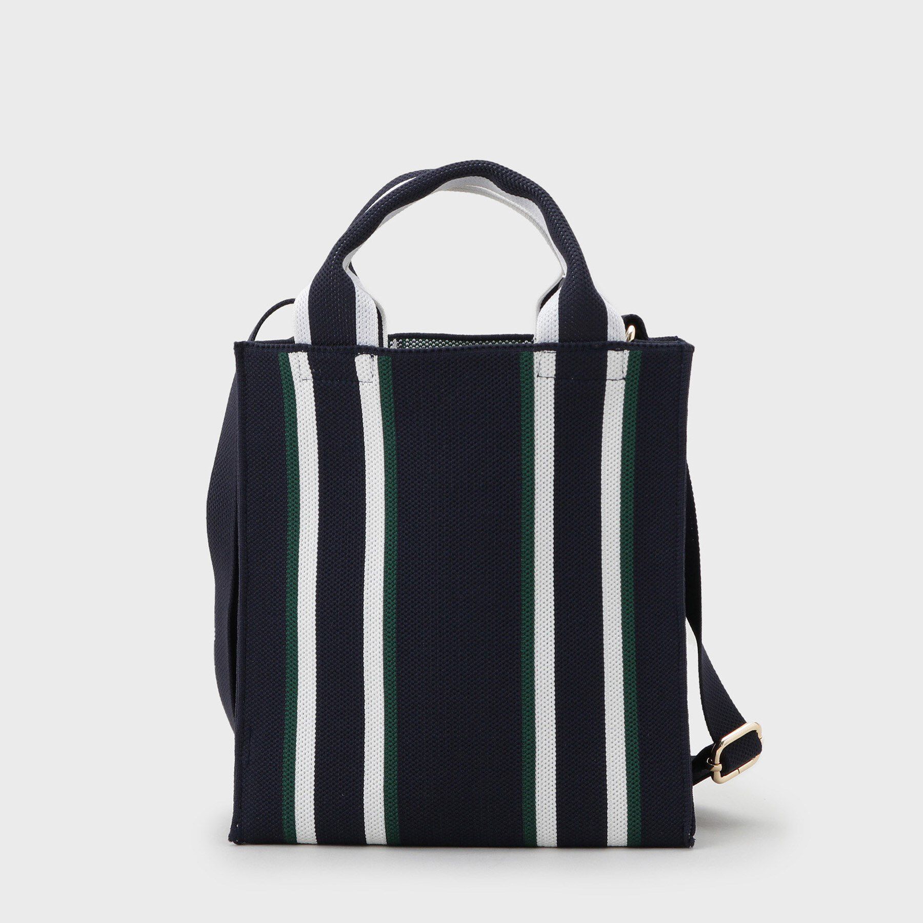 OPAQUE.CLIP「【2WAY】ラインハンドルスクエアニットミニショルダーバッグ」|ショルダー・メッセンジャー|