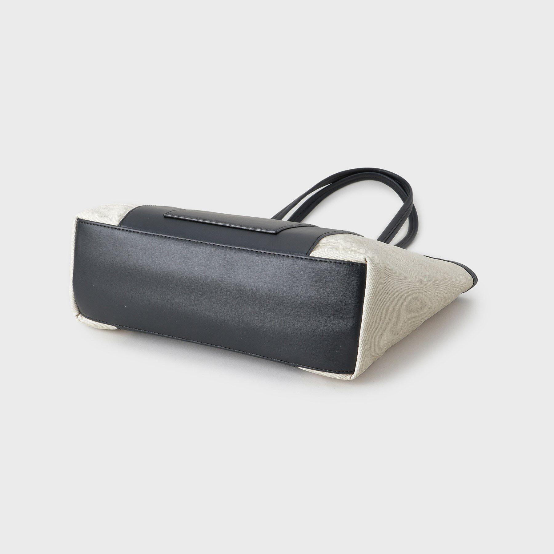 OPAQUE.CLIP「【A4サイズ対応/多ポケット】キャンバス調合皮トートバッグ」|トートバッグ|