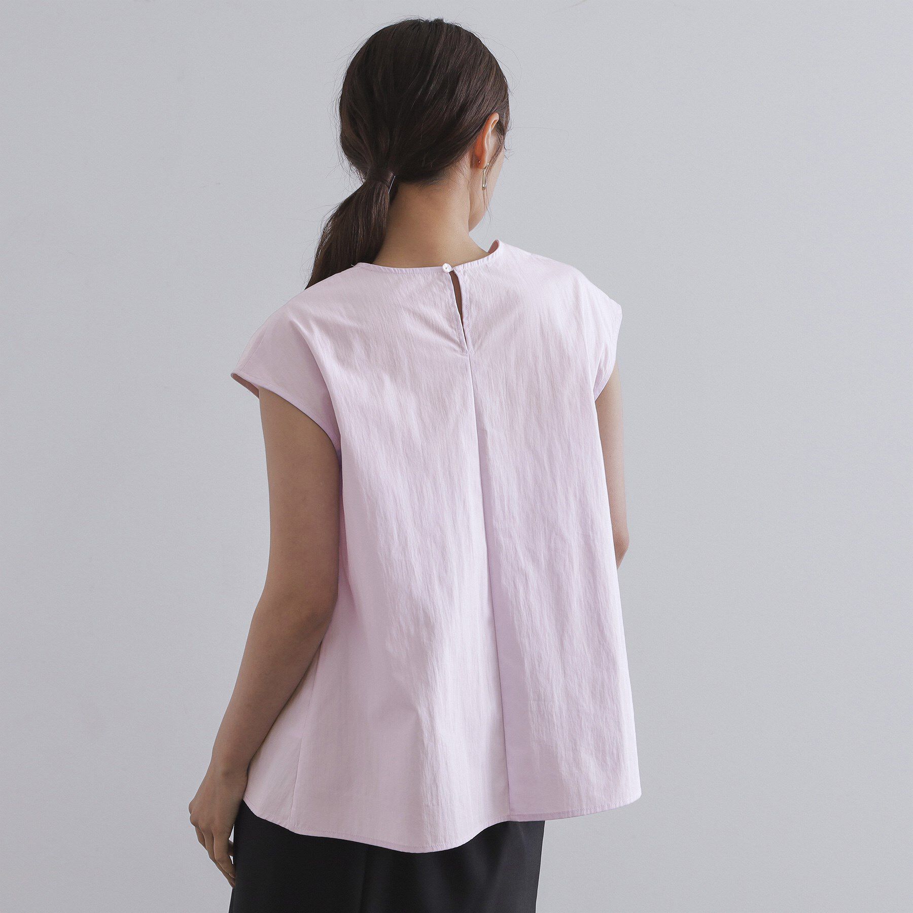 OPAQUE.CLIP「リボンモチーフブラウス【洗濯機洗い可】」|シャツ・ブラウス|