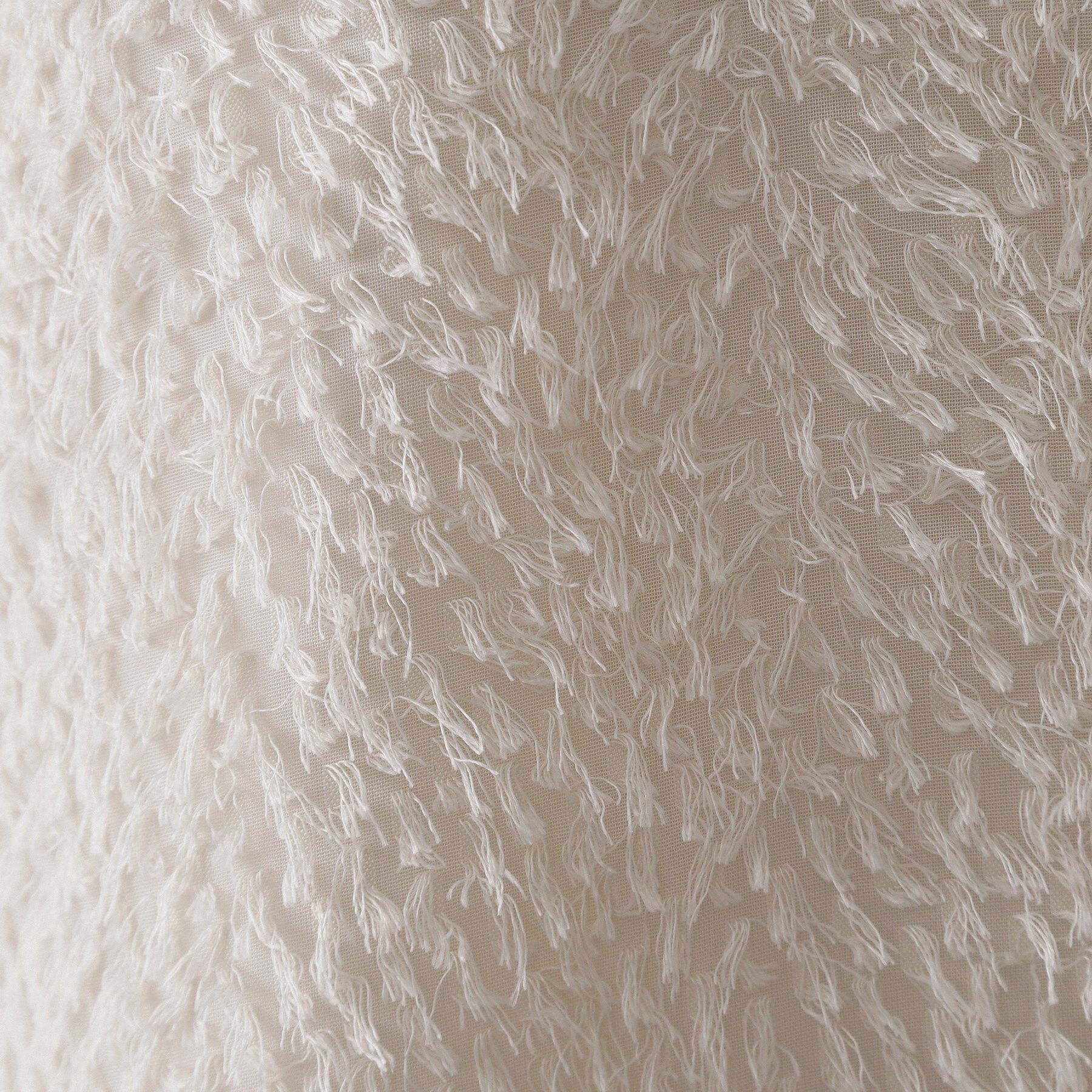 OPAQUE.CLIP「前後2WAY　シアーフリンジジャカードブラウス【洗濯機OK】」|シャツ・ブラウス|