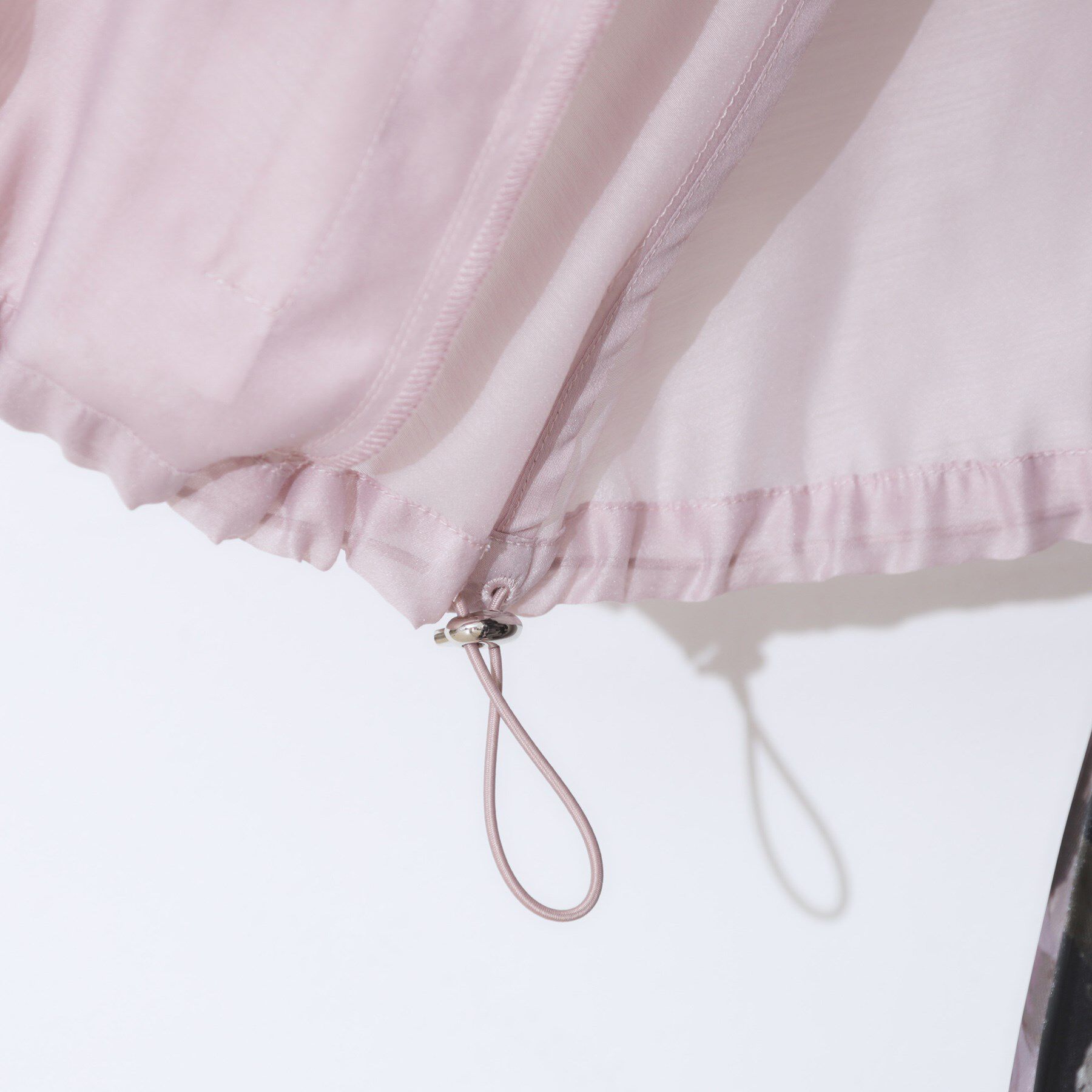 Couture broach「【マシンウォッシャブル・シアー】袖シャーリングシアーブルゾン」|ブルゾン・スタジャン|