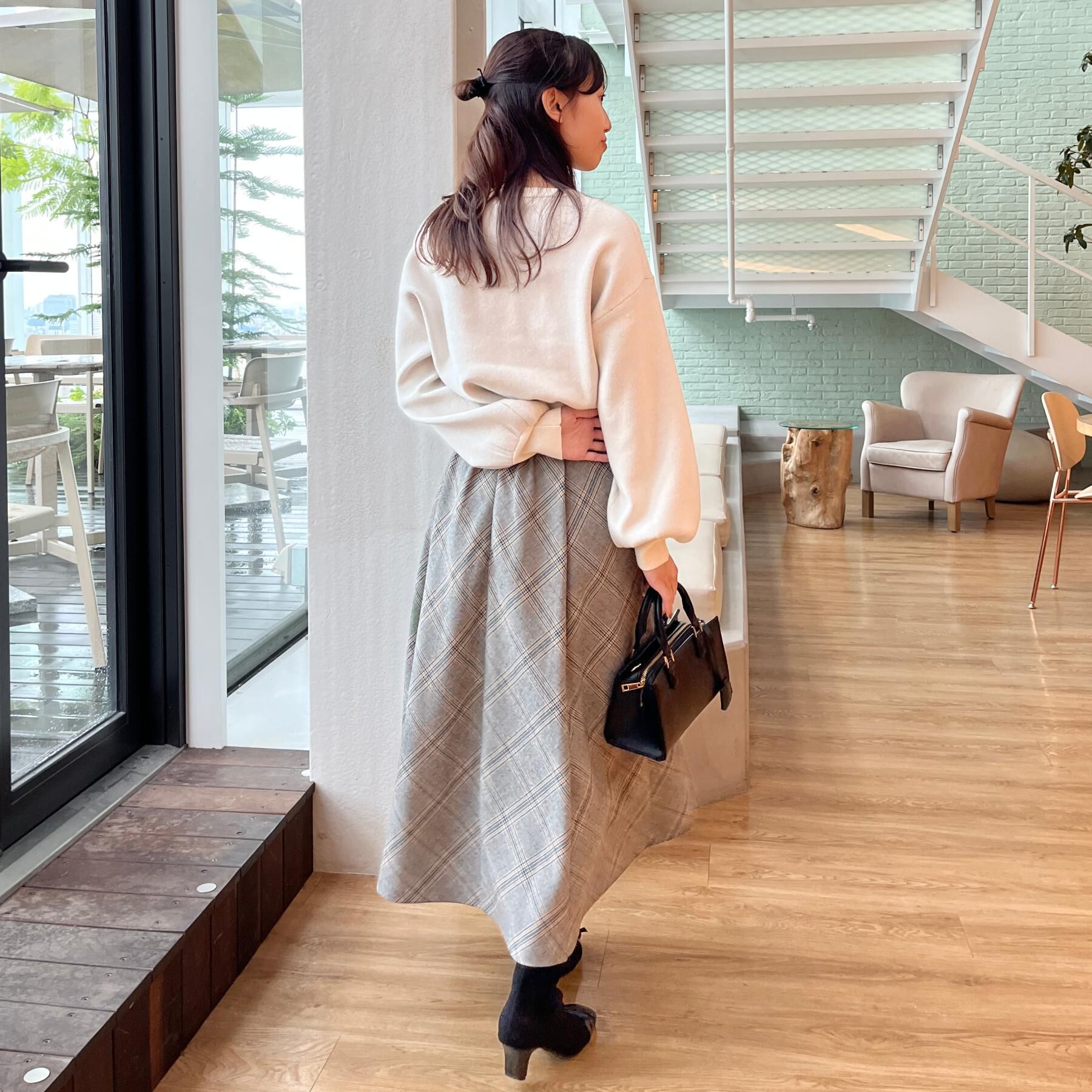 Couture broach「【通勤・大人可愛い】TRチェックスカート」|スカート|