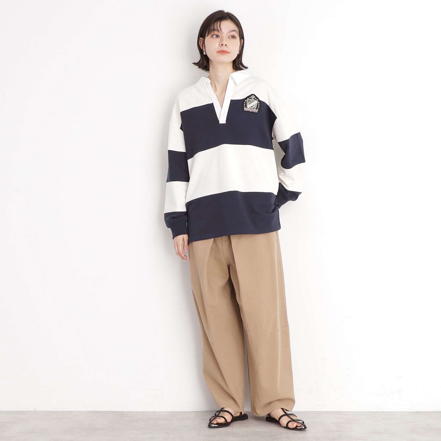 THE SHOP TK「ラガーシャツ/洗濯機OK」|Tシャツ・カットソー|