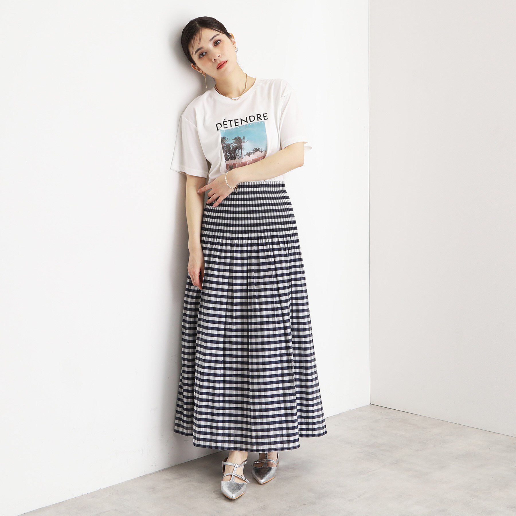 THE SHOP TK「リバーシブルスカート【洗える】」|スカート|