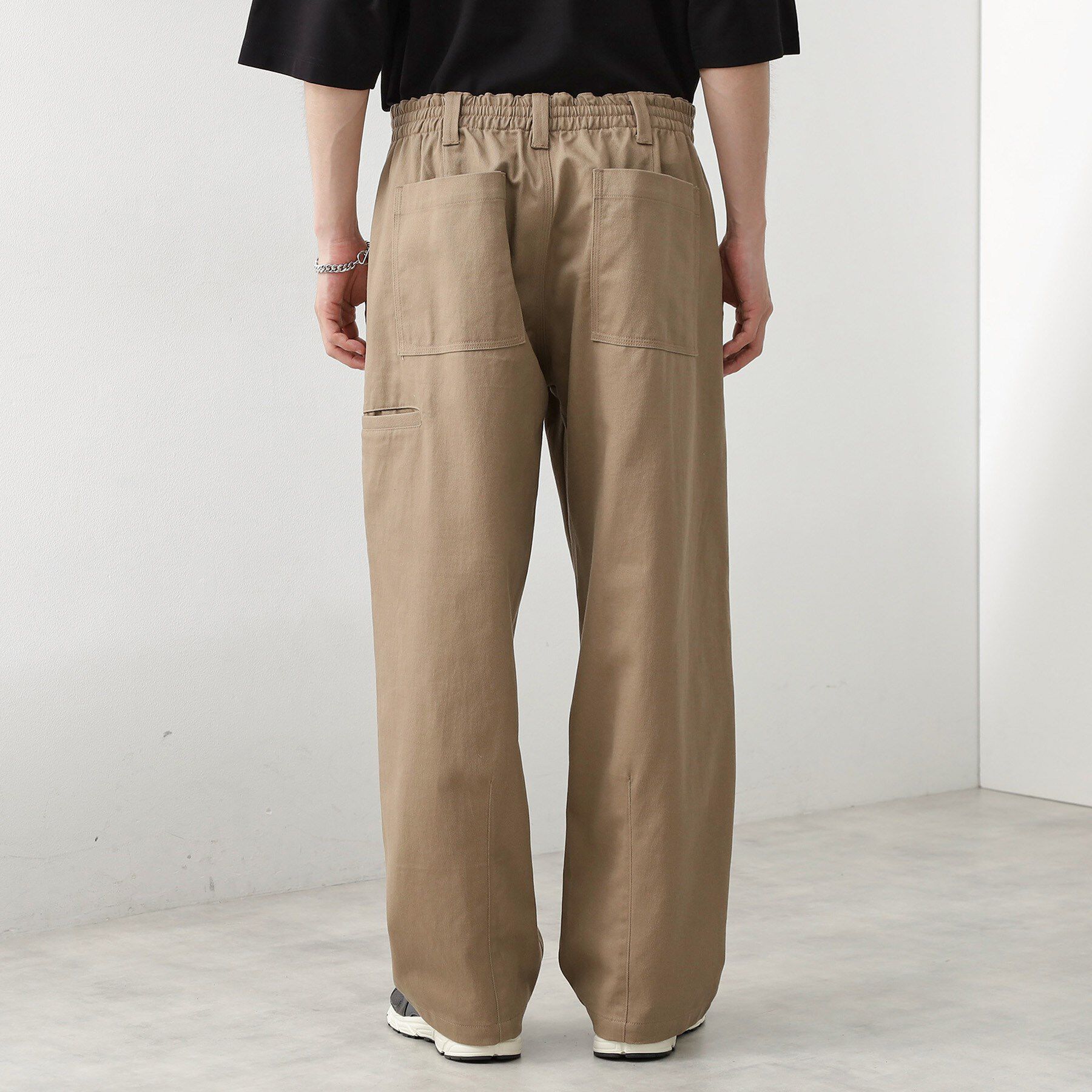 THE SHOP TK「ツイルチノワイドパンツ」|その他|