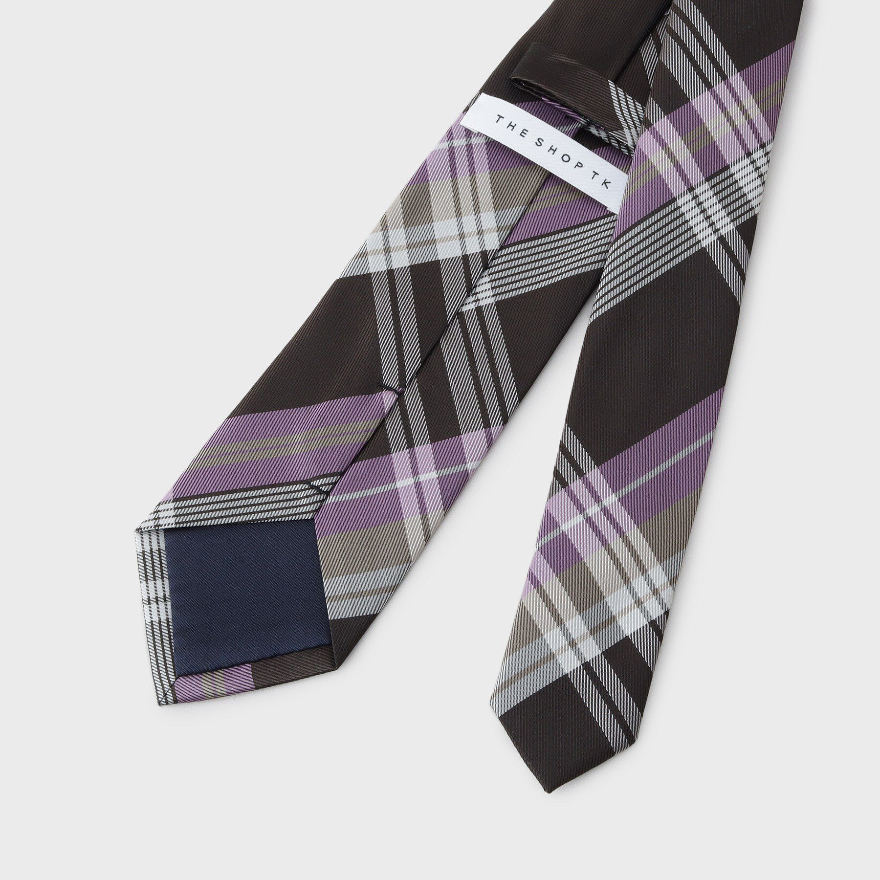 THE SHOP TK「アソートチェックネクタイ【洗濯機OK】」|ネクタイ・蝶ネクタイ|