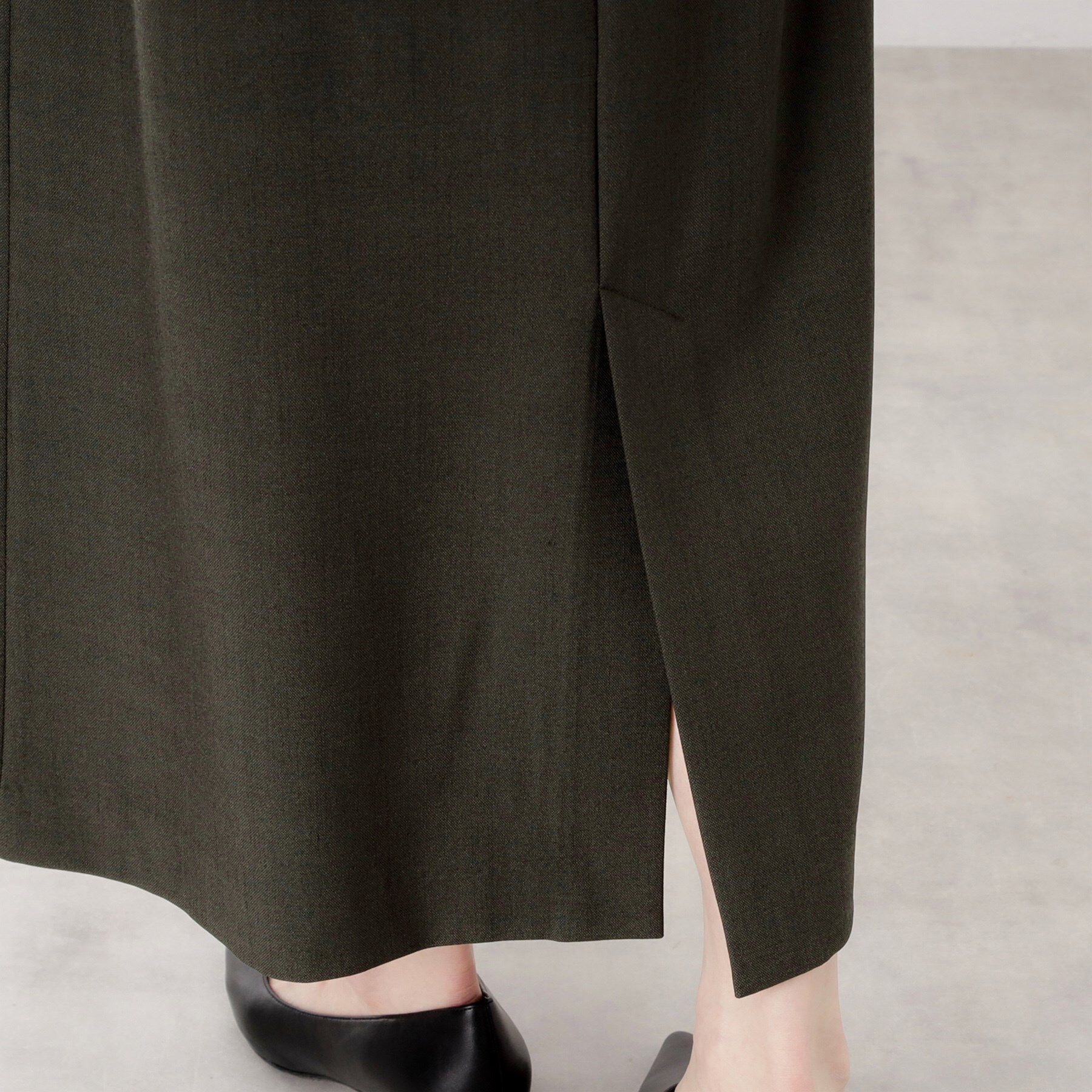 THE SHOP TK「ベルト付ナロースカート【セットアップ可】/CAVIANシリーズ」|スカート|