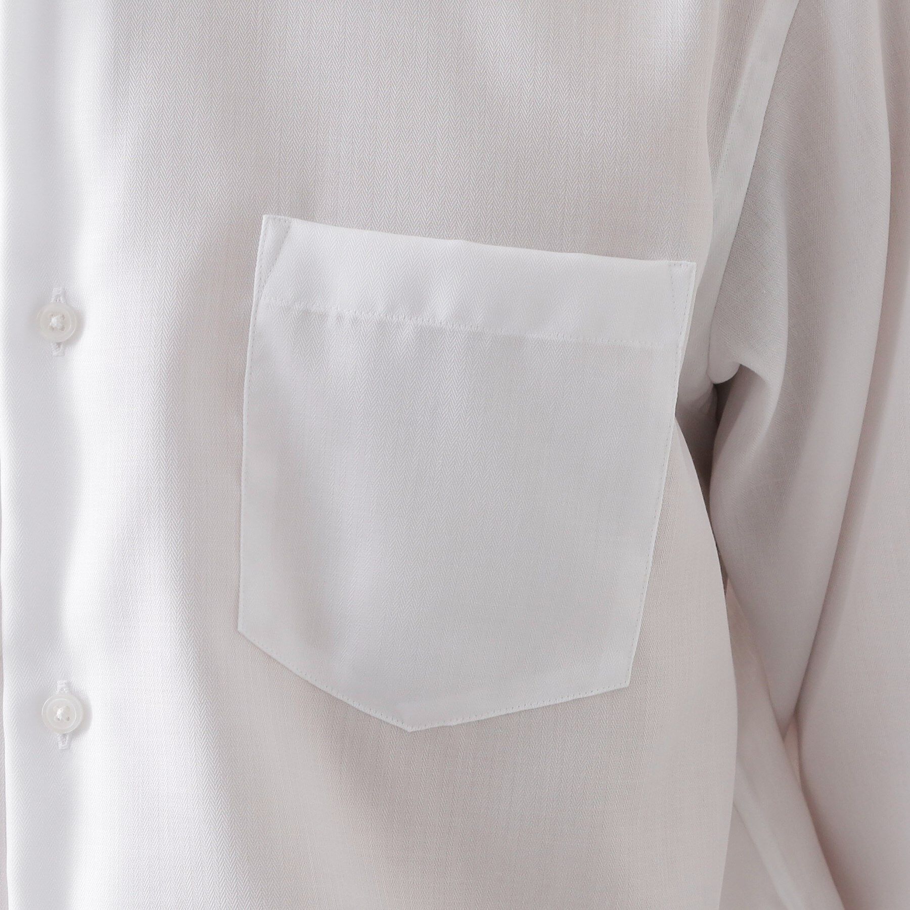 THE SHOP TK「ドレスヘリンボーンシャツ」|シャツ・ブラウス|