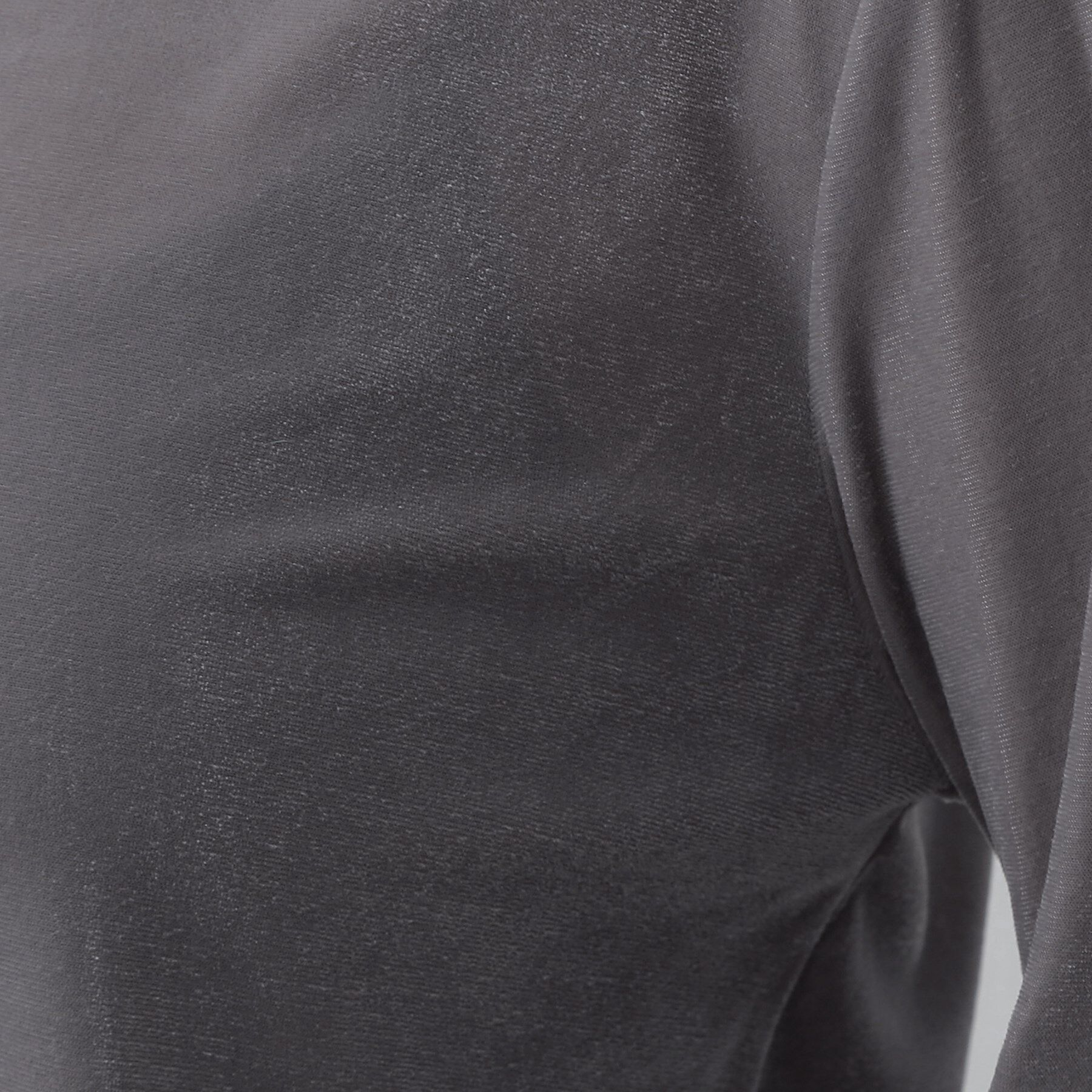 THE SHOP TK「【程よいシアー感】ベロア袖クシュプルオーバー」|Tシャツ・カットソー|