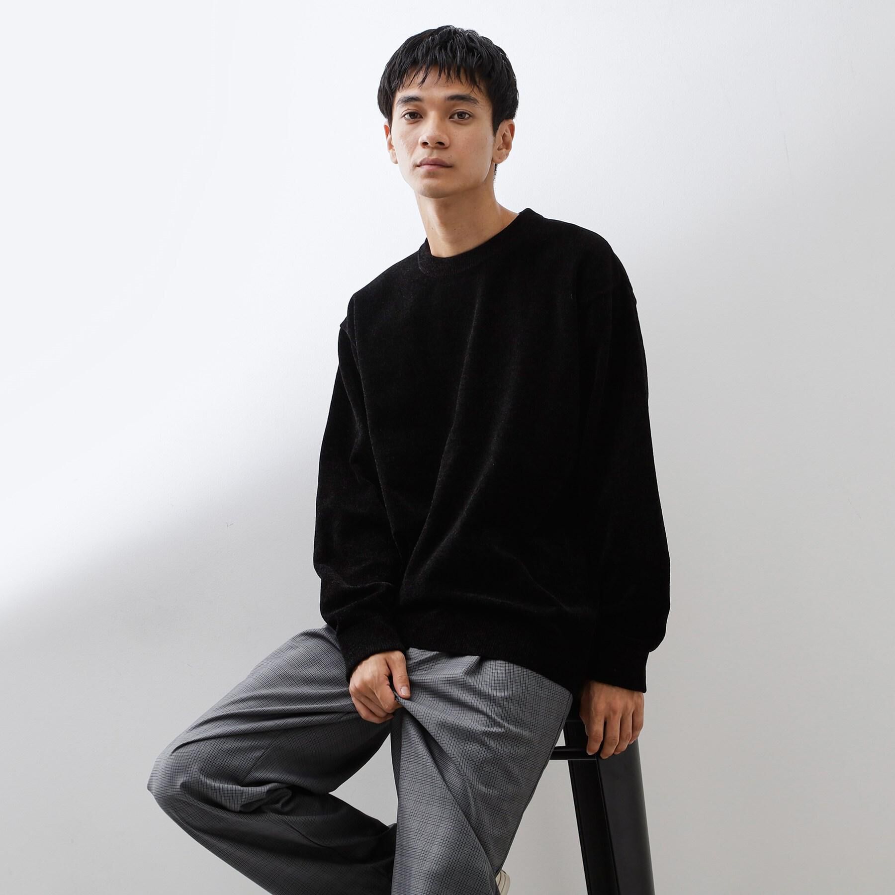 THE SHOP TK「【触れるたびに心地良い】ライトモールニット　洗濯機OK/ユニセックスでおすすめ！」|ニット・セーター|