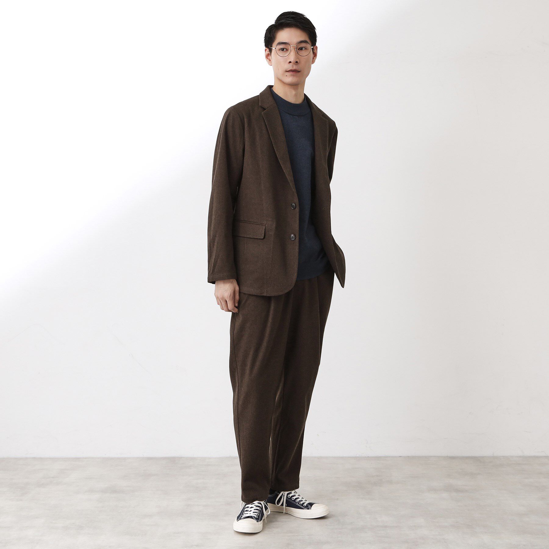 THE SHOP TK「ホームスパンジャージイージーパンツ【セットアップ可/洗濯機OK】」|その他|