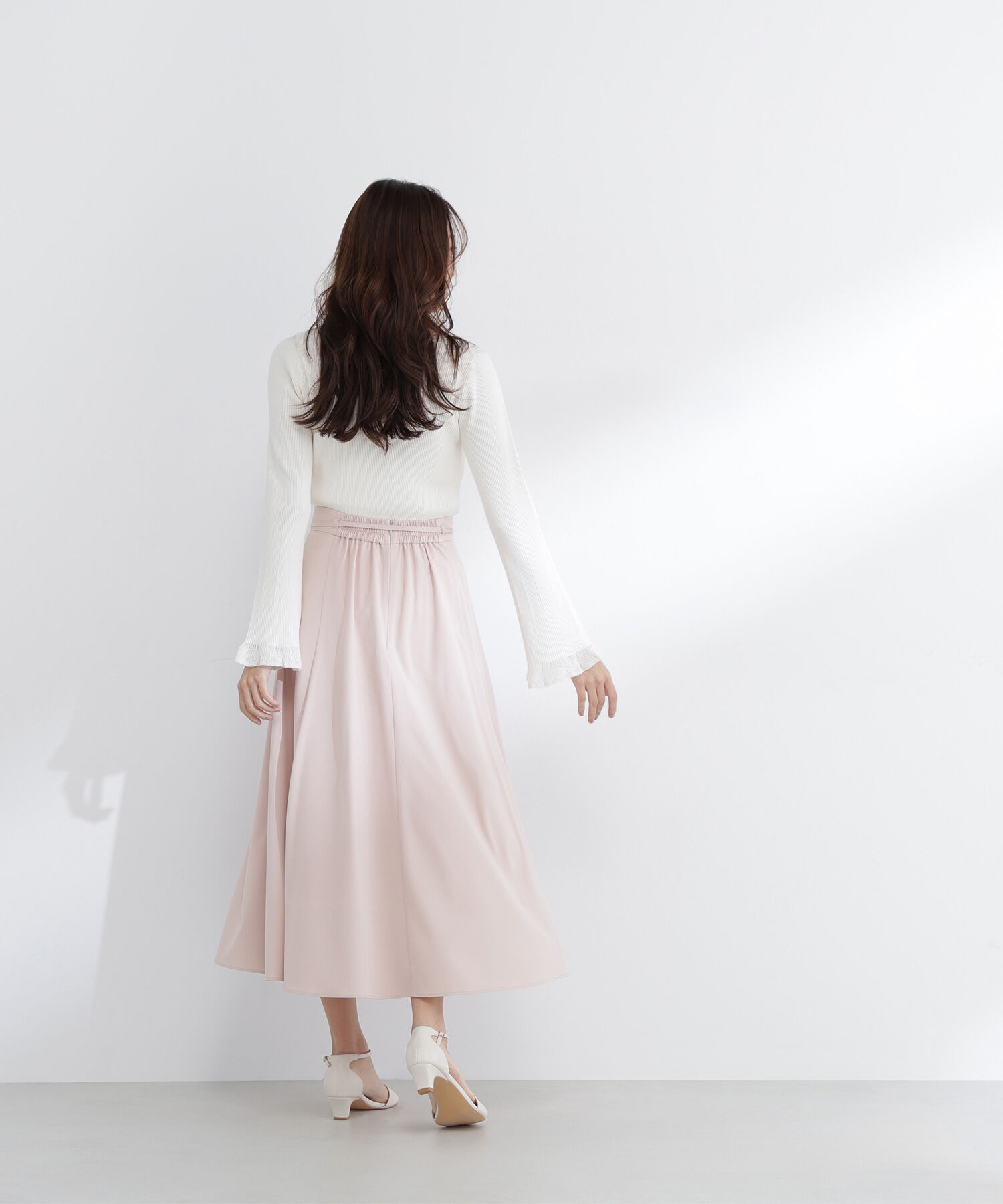  「レーシーカフスリブニット」|ニット・セーター|