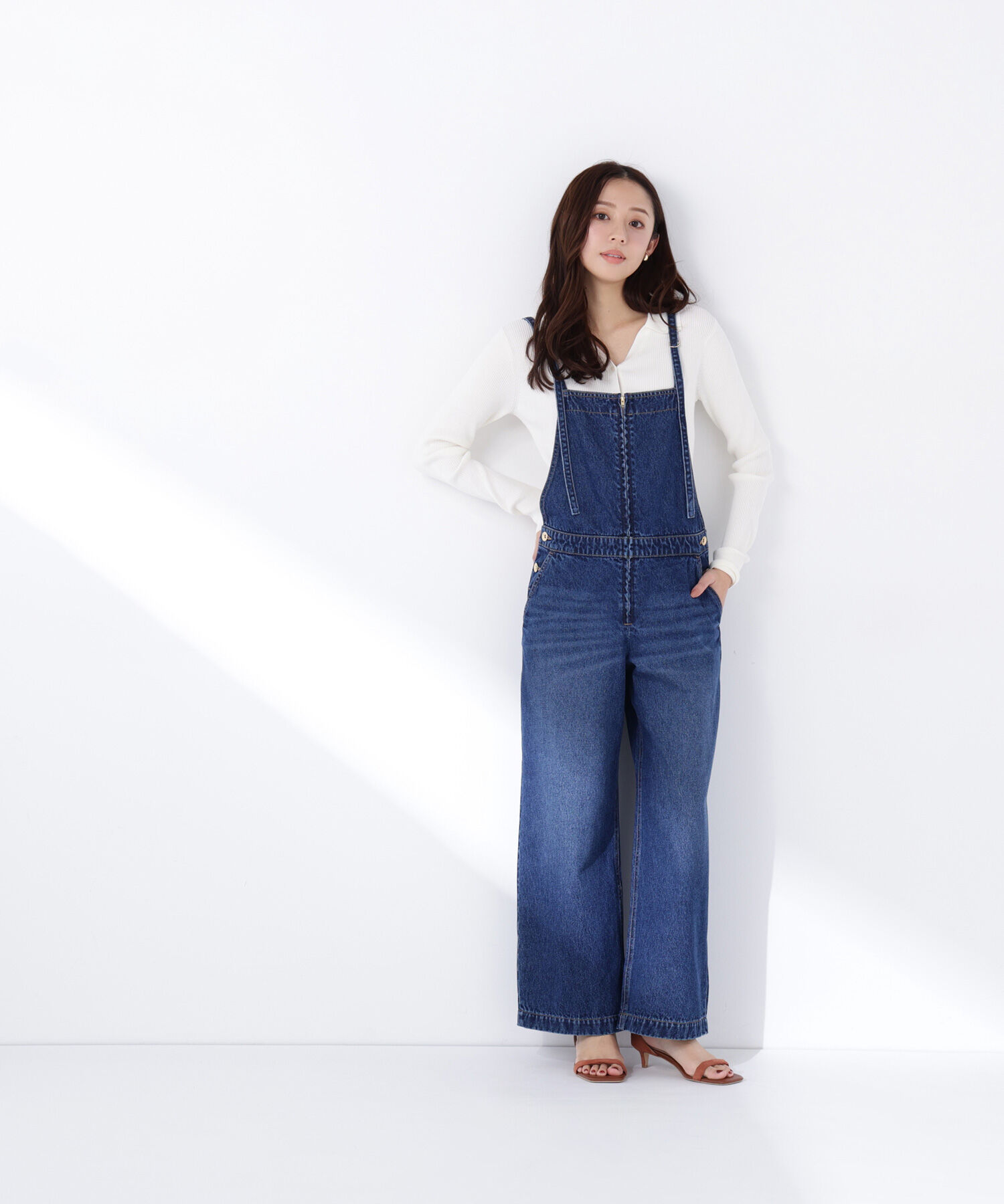  「デニムオールインワン」|ワンピース|