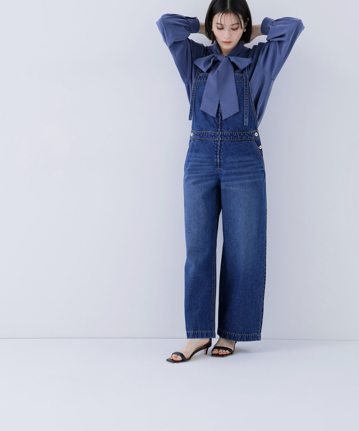  「デニムオールインワン」|ワンピース|