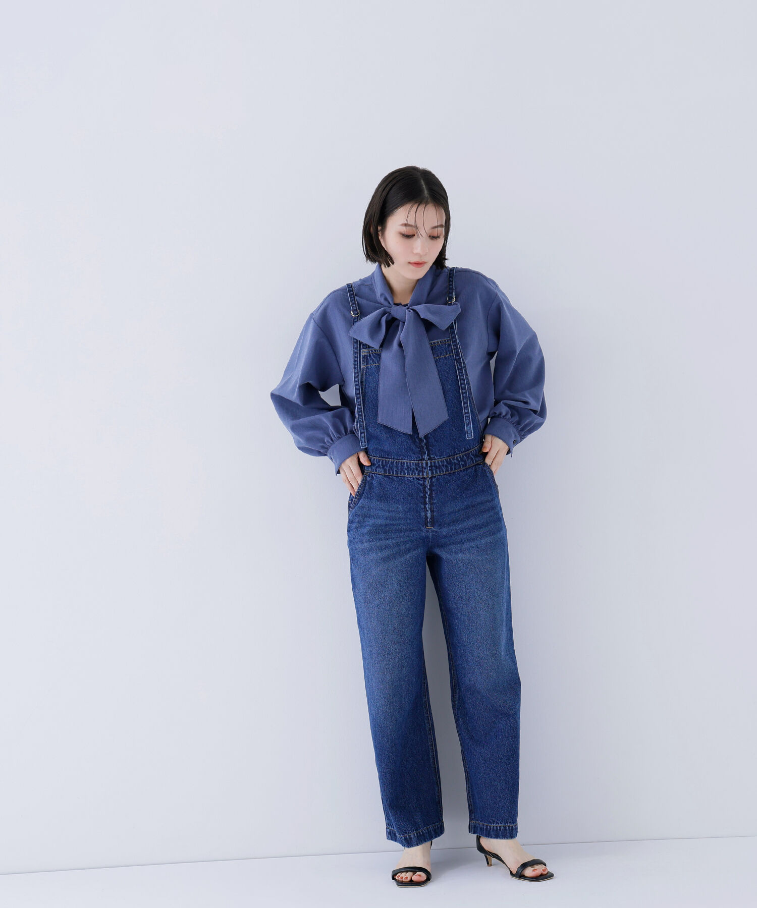  「デニムオールインワン」|ワンピース|