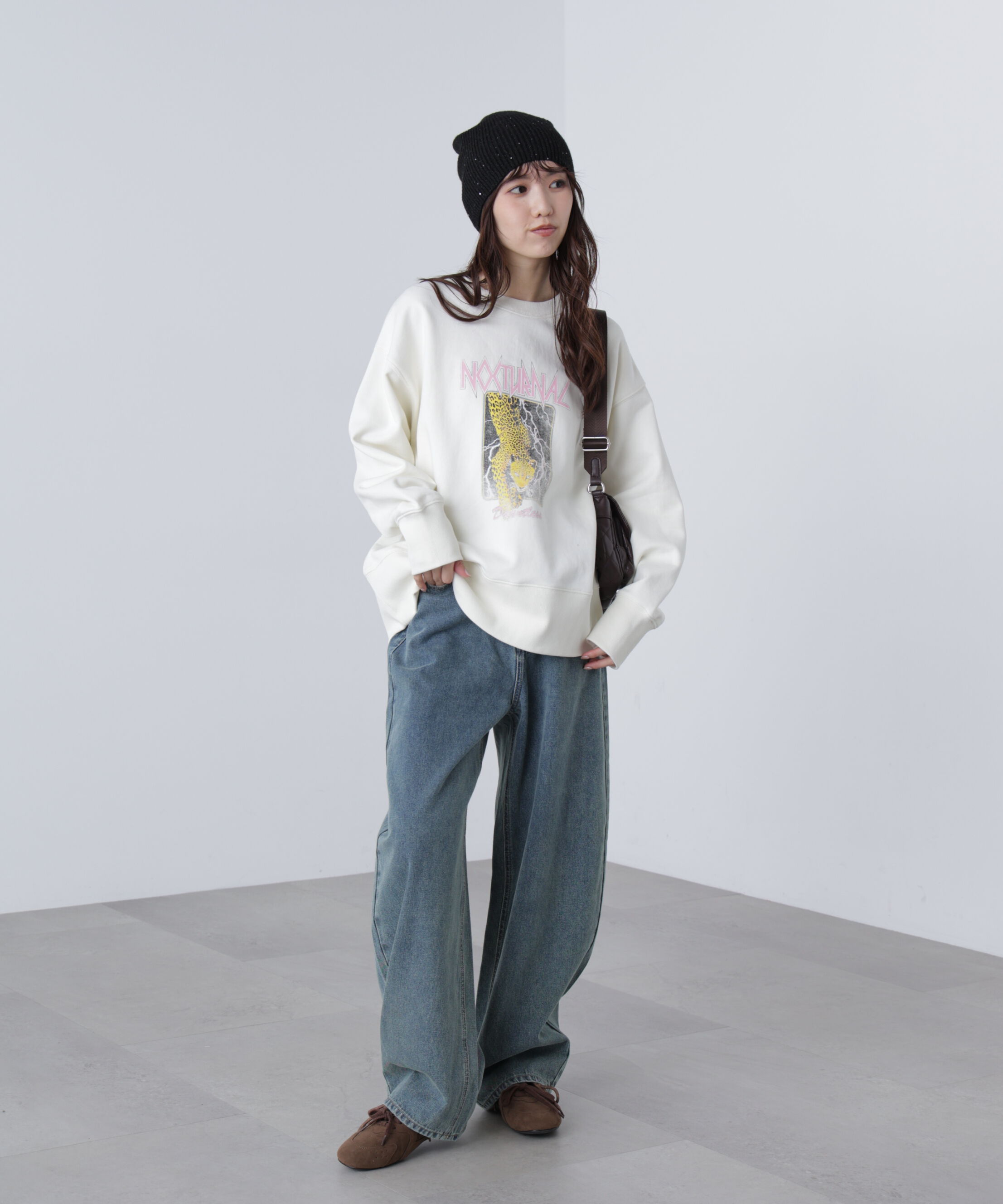  「ロックプリントスウェット」|Tシャツ・カットソー|