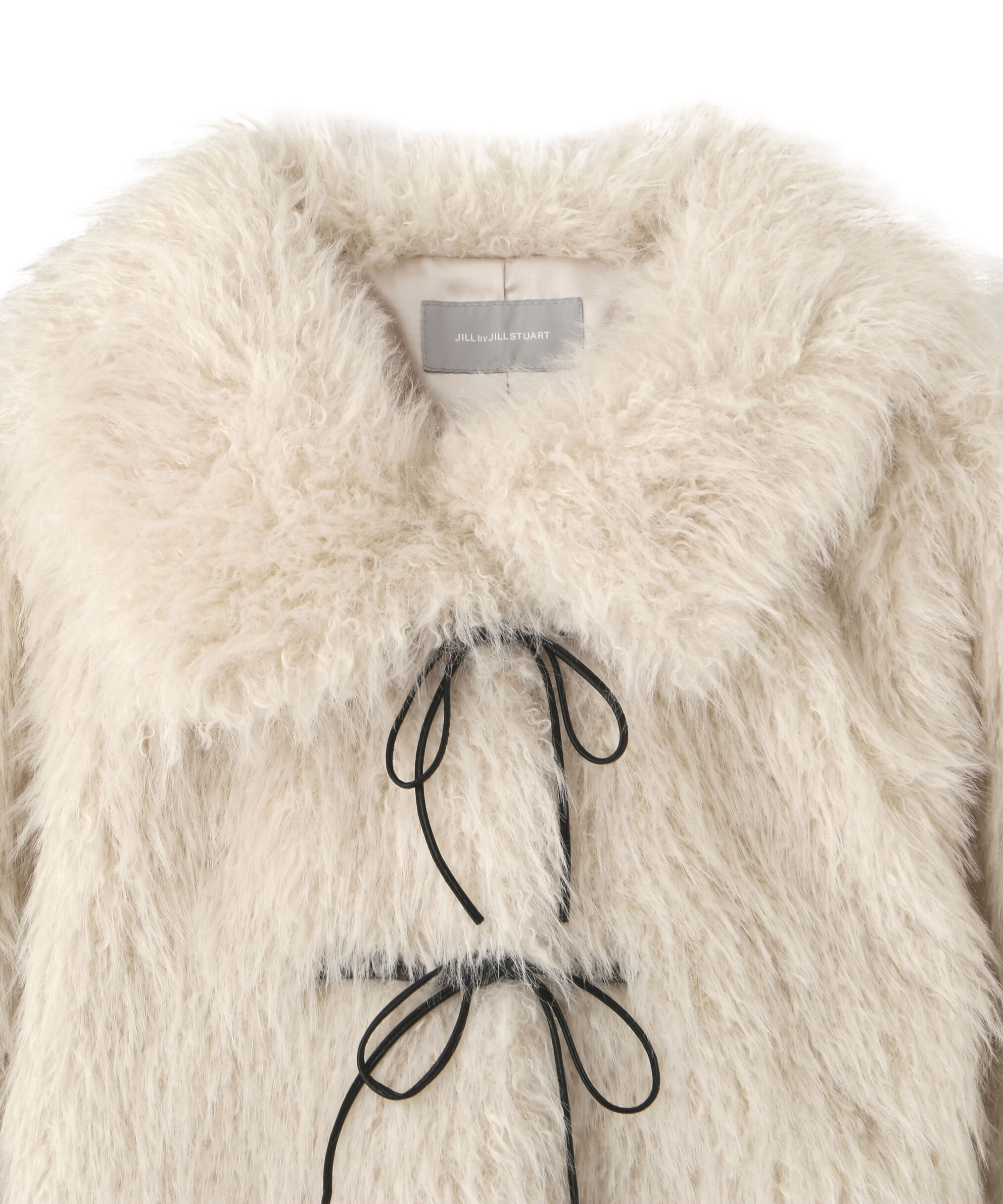  「リボンダッフルショートファーコート」|その他|