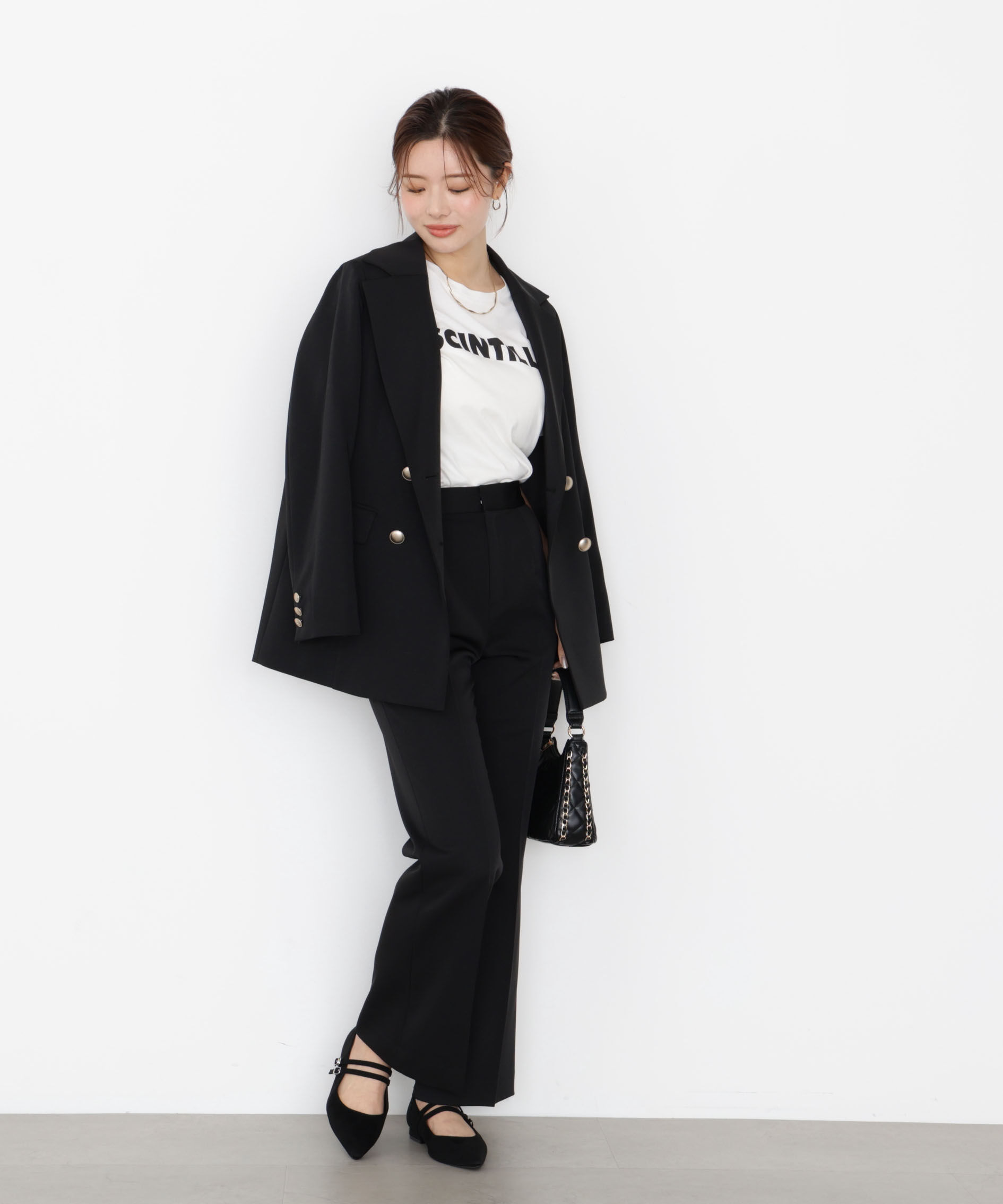 PROPORTION BODY DRESSING「美ラインフレアパンツ 25AW」|その他|