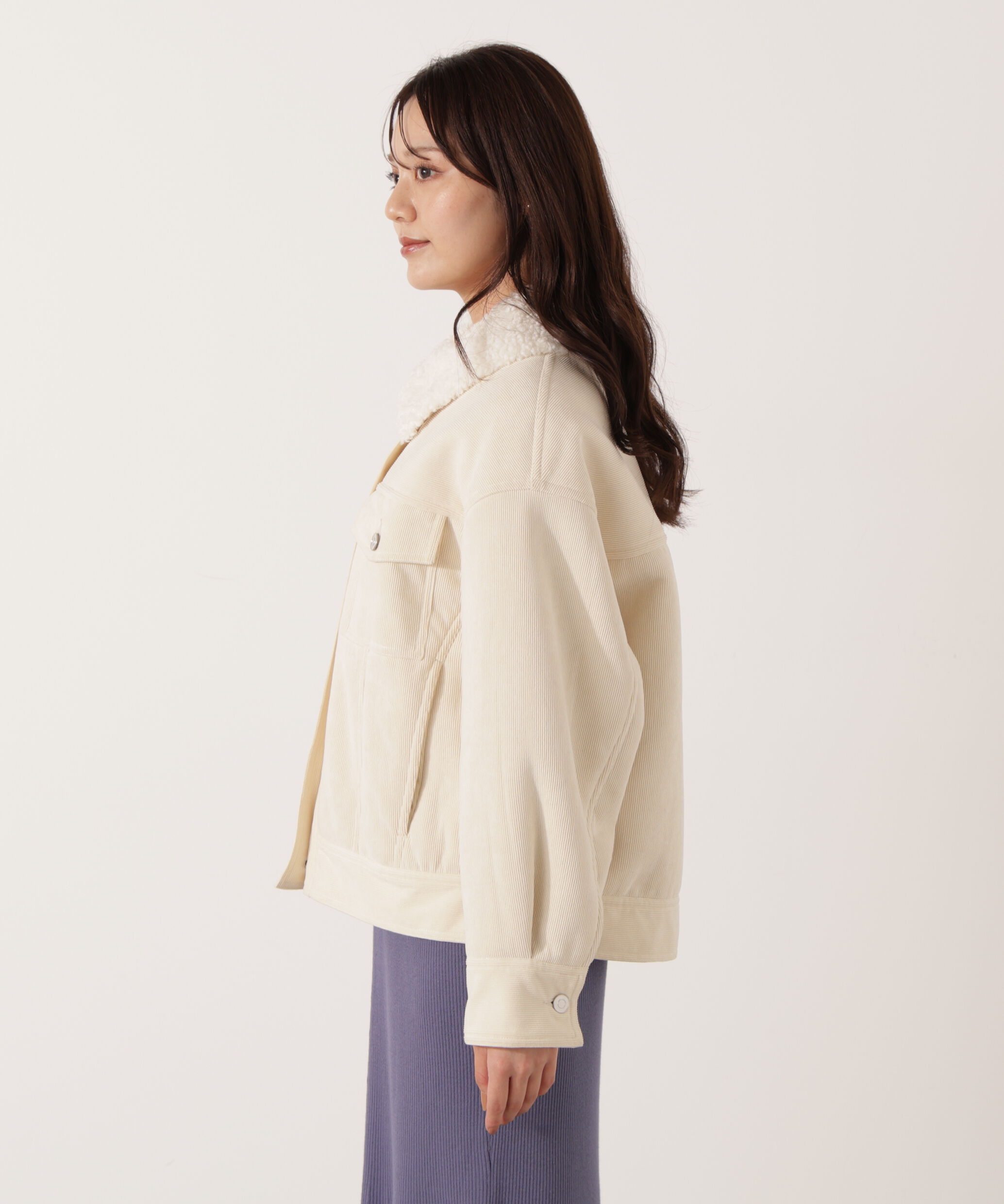 PROPORTION BODY DRESSING「コーデュロイブルゾン 25AW」|ブルゾン・スタジャン|