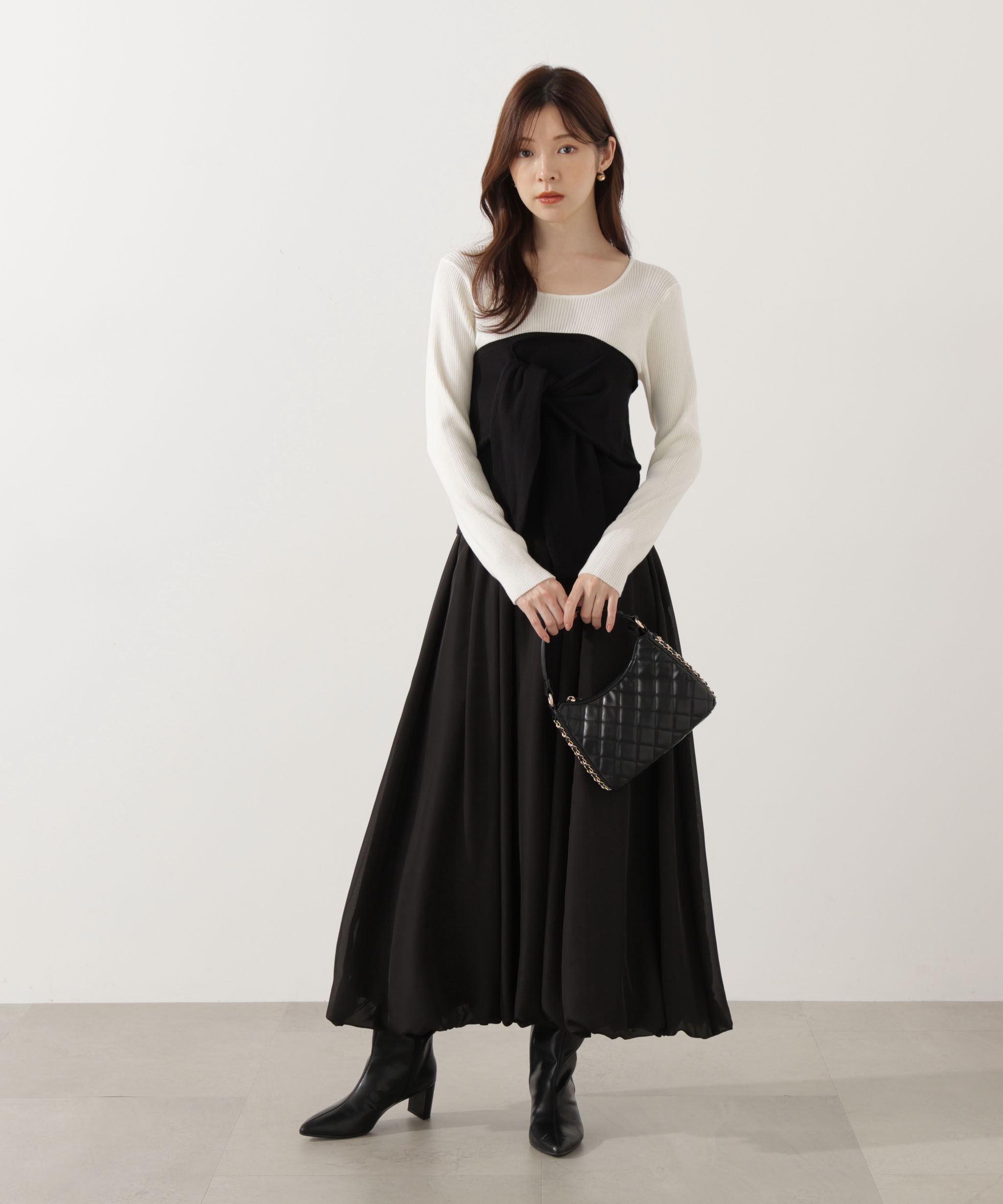 PROPORTION BODY DRESSING「＜ウォッシャブル＞バルーンスカート」|スカート|