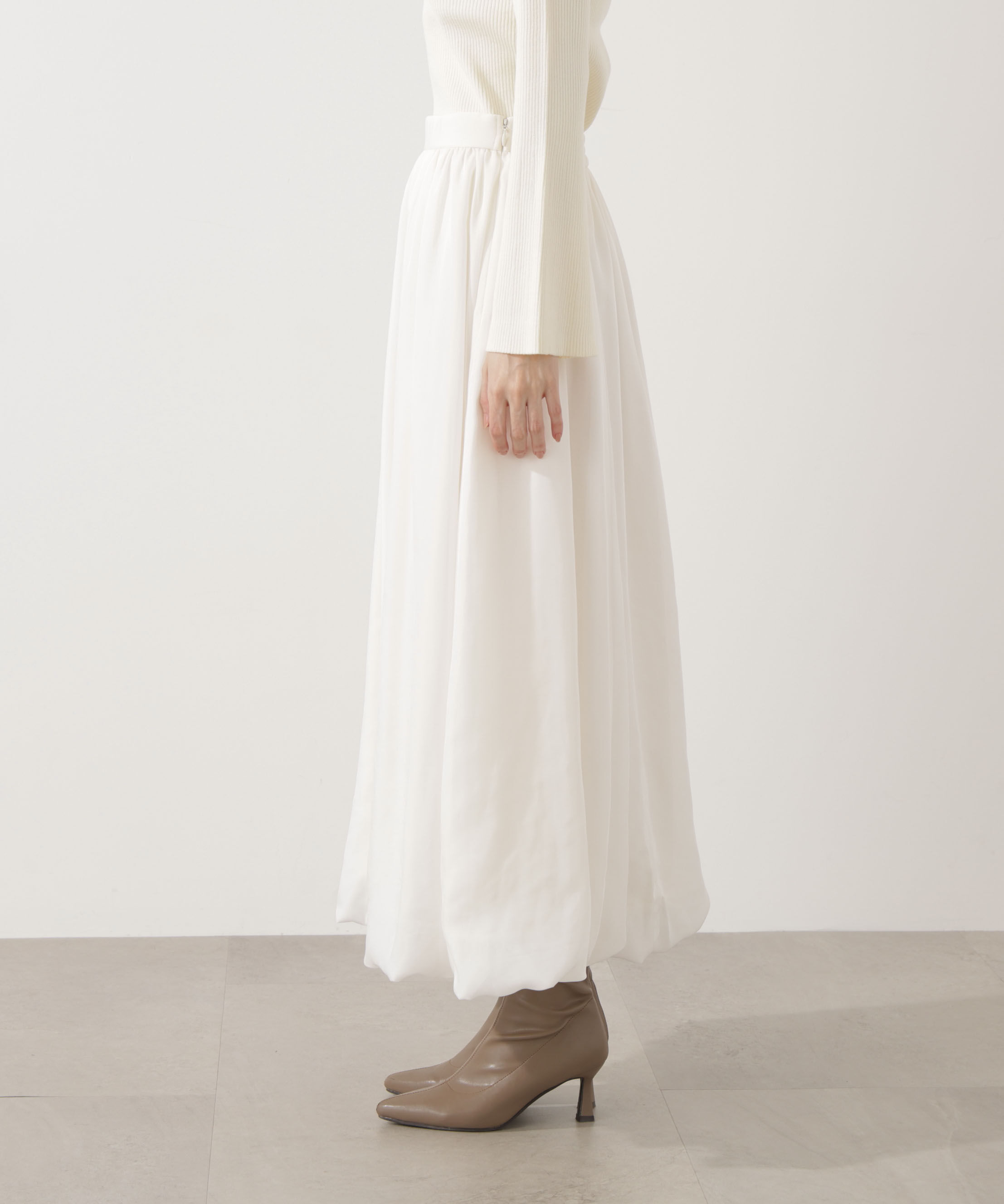 PROPORTION BODY DRESSING「＜ウォッシャブル＞バルーンスカート」|スカート|