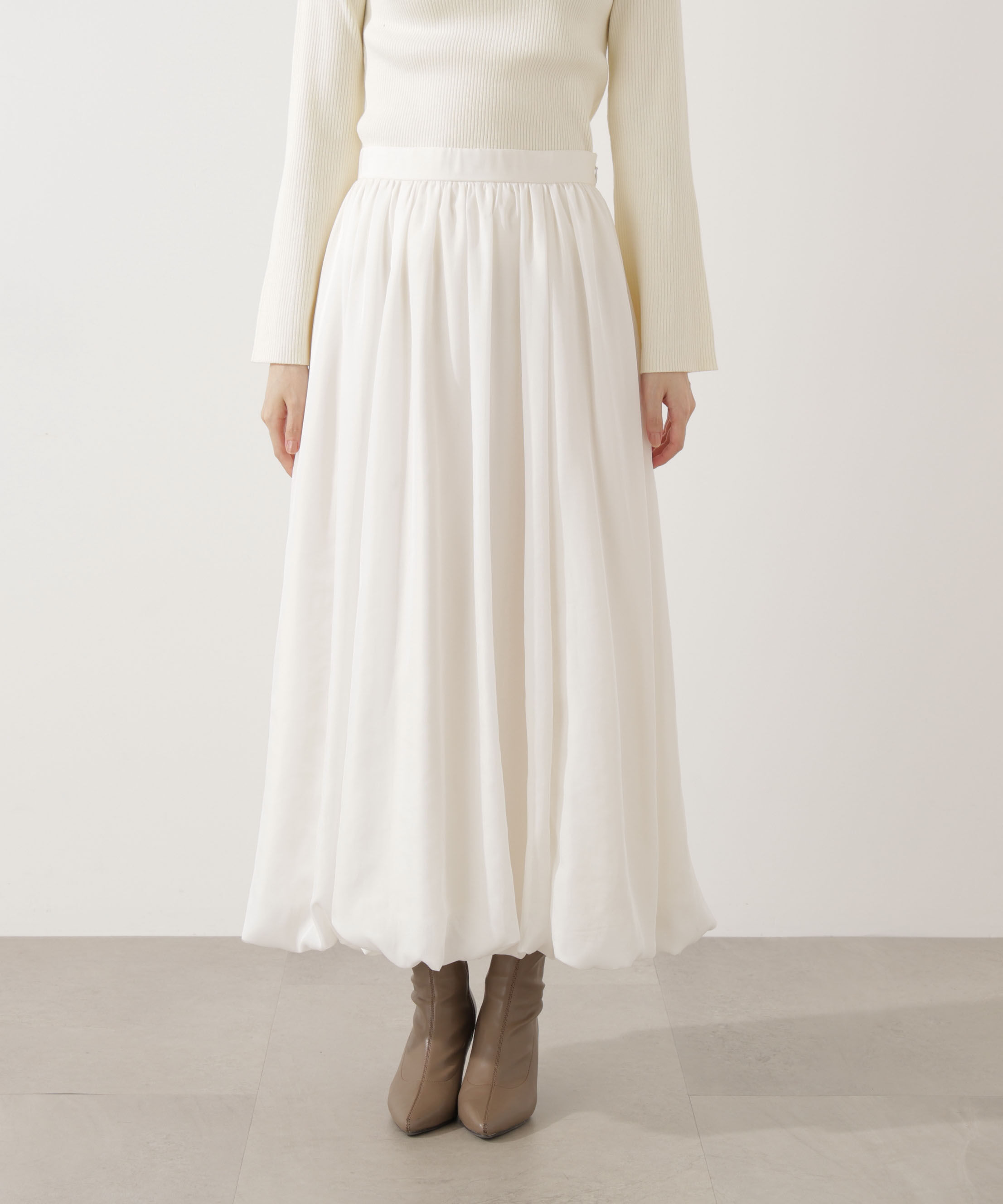 PROPORTION BODY DRESSING「＜ウォッシャブル＞バルーンスカート」|スカート|