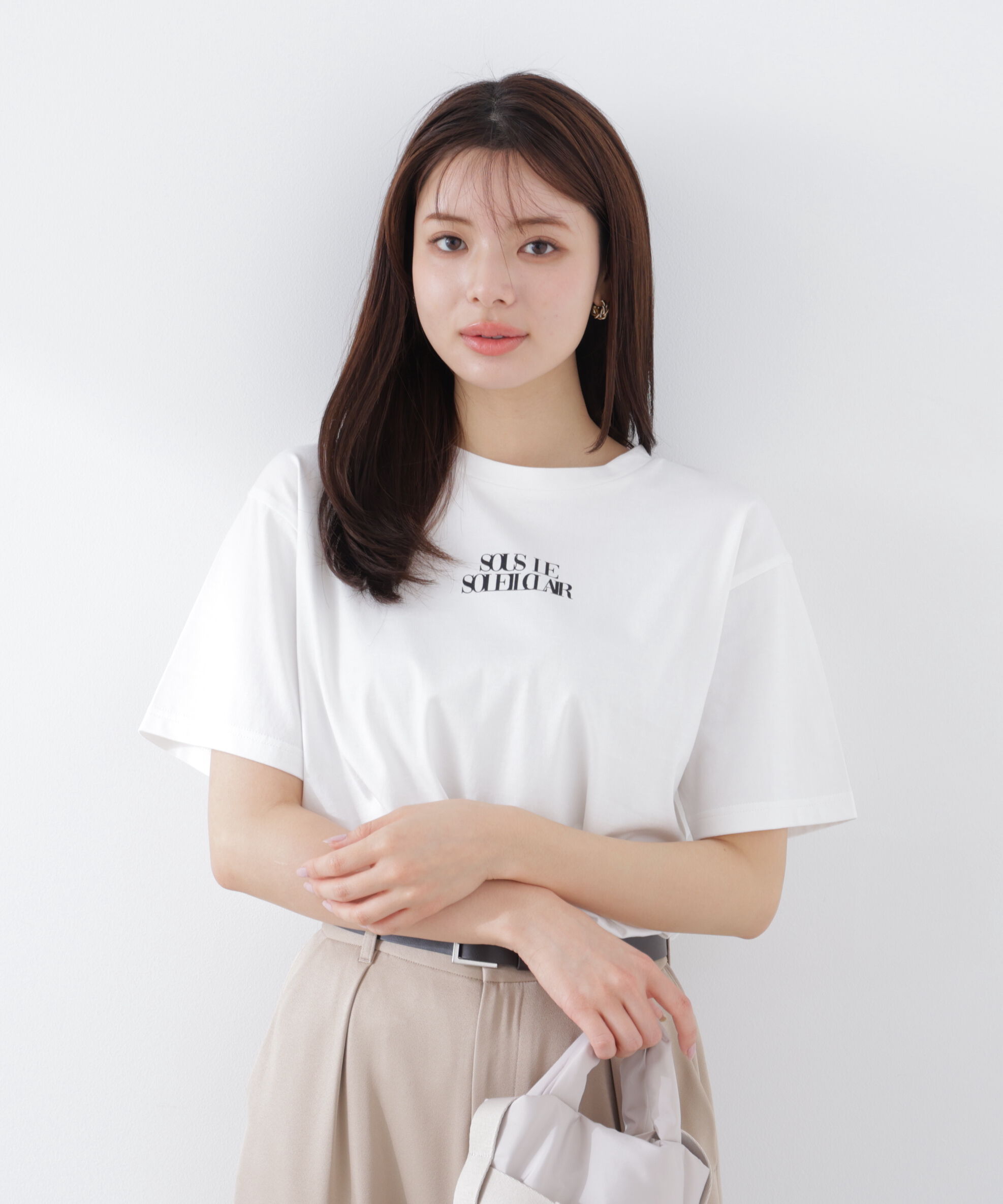 PROPORTION BODY DRESSING「〈a/mie〉フォトプリントT　26SS　」|Tシャツ・カットソー|