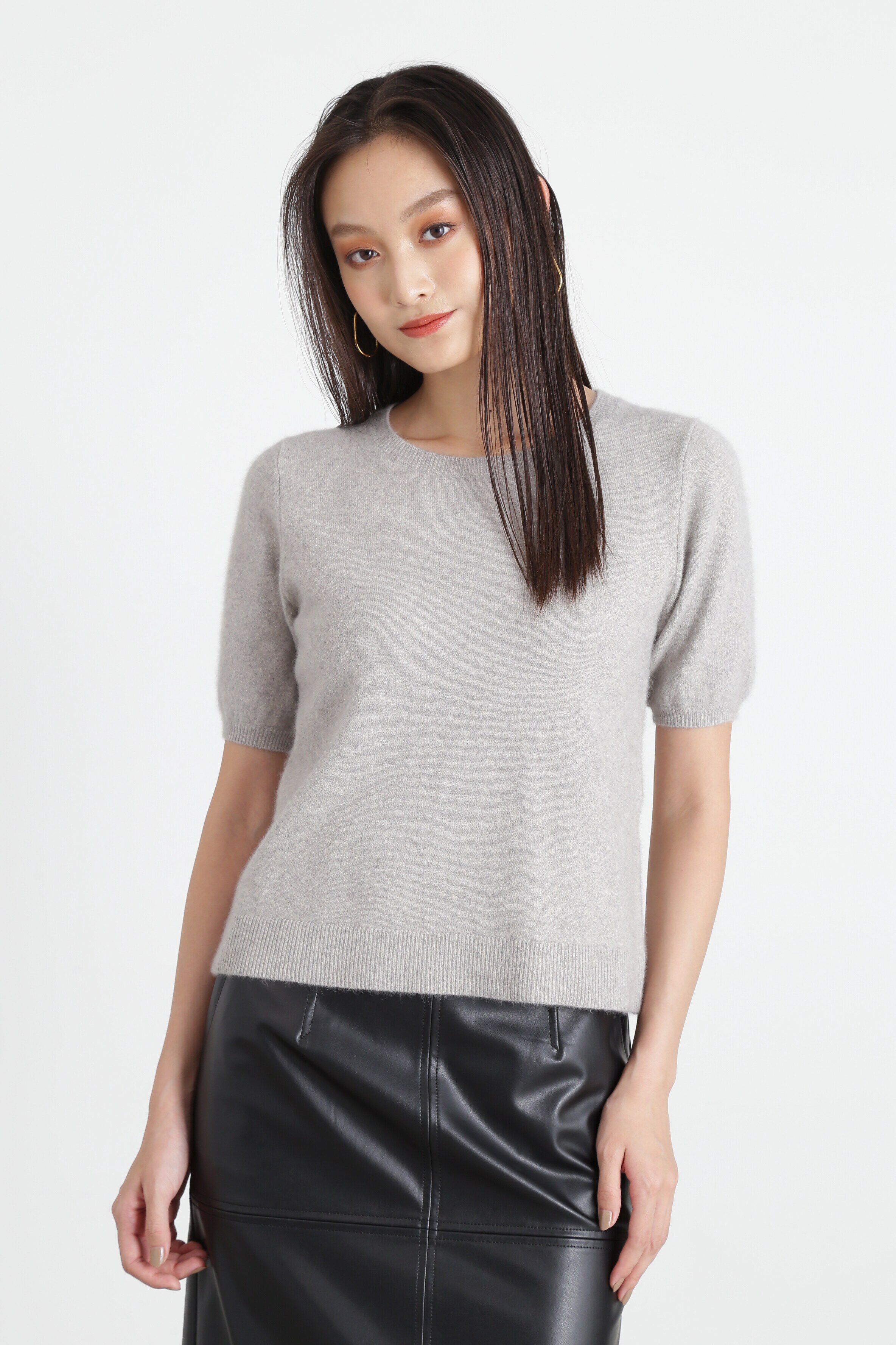  「◆クルーパフスリーブプルオーバー」|ニット・セーター|